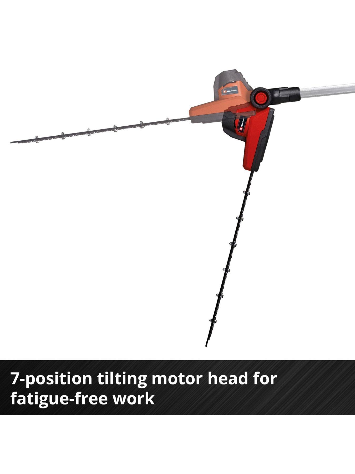 Image 4 of 8 of Einhell PXC Garden Expert Cordless High Reach Hedge Trimmer Body Only