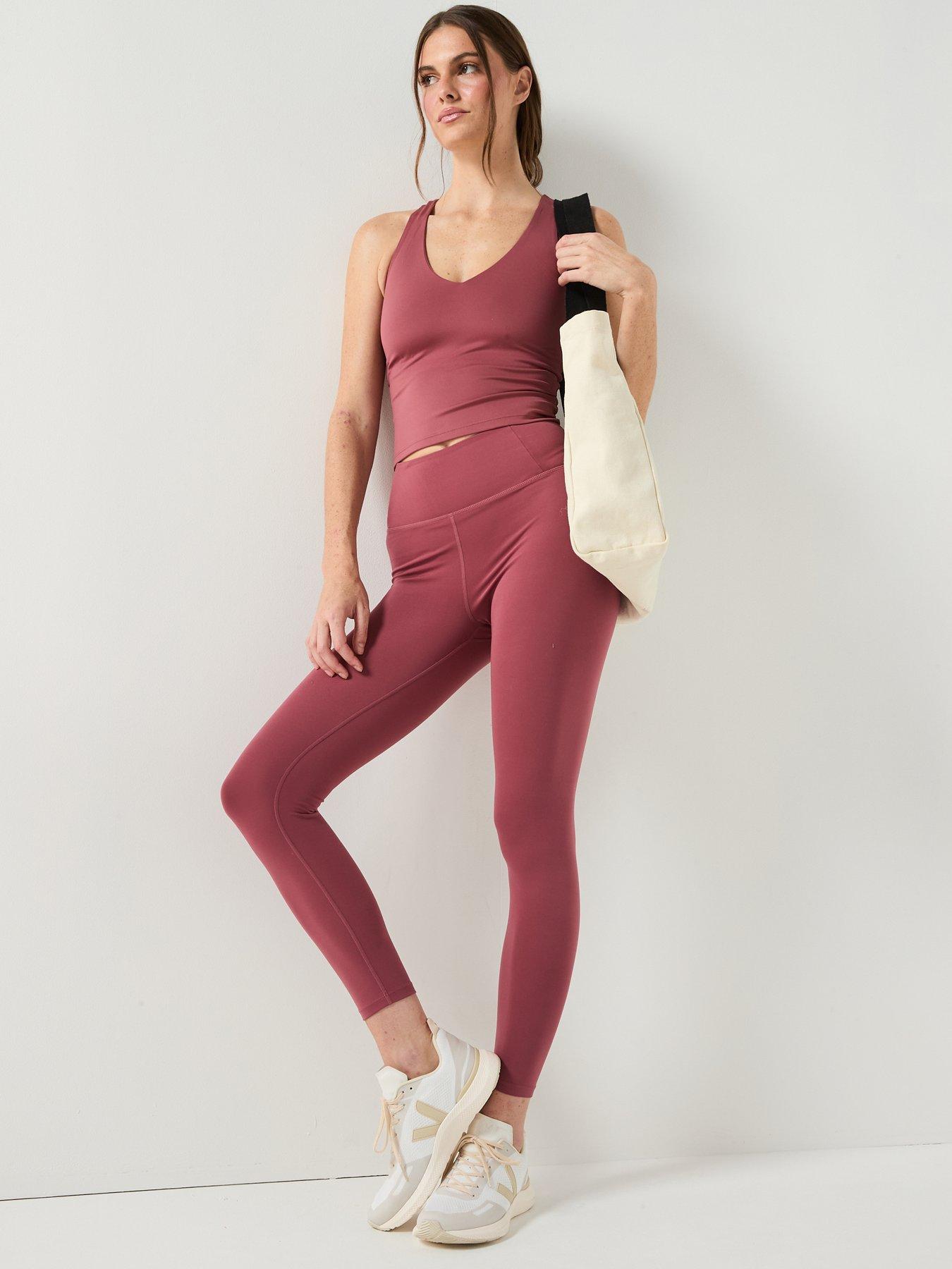 Image 5 of 5 of Girlfriend Collective Womens Training Float 7/8 Legging - Purple