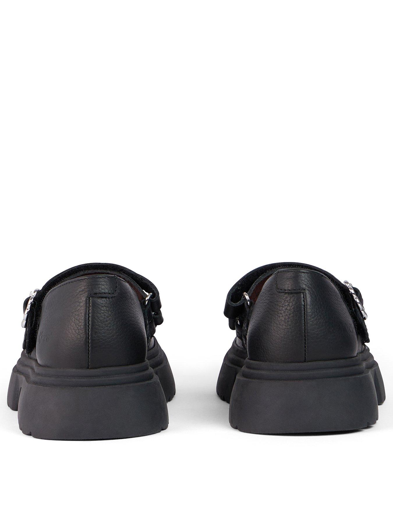 Image 3 of 5 of Kickers Youth Kenzi Mj Lthr Yf Blk - Black
