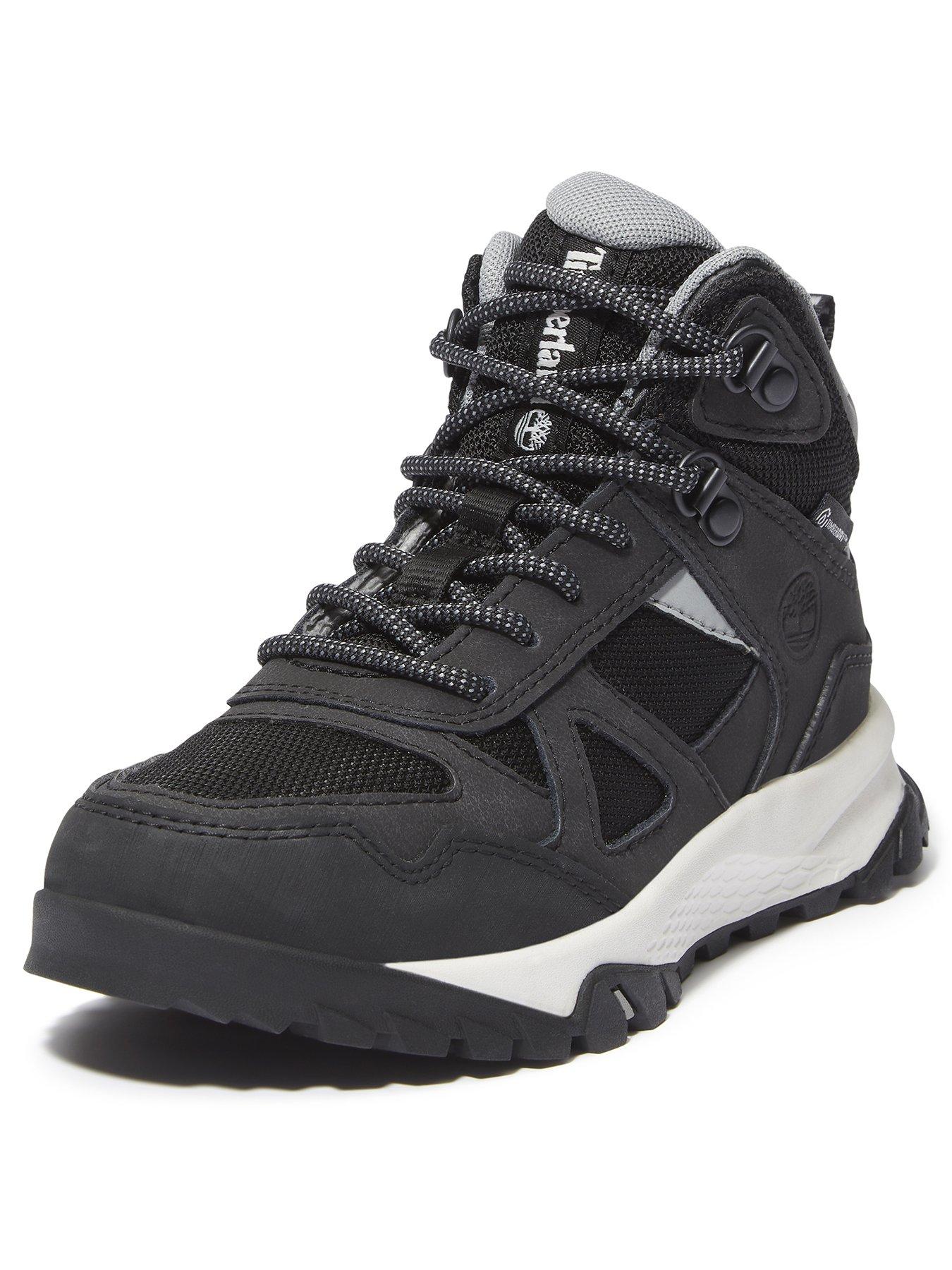 Timberland Junior Mid Lc Waterproof Hk Boots - Black | Very