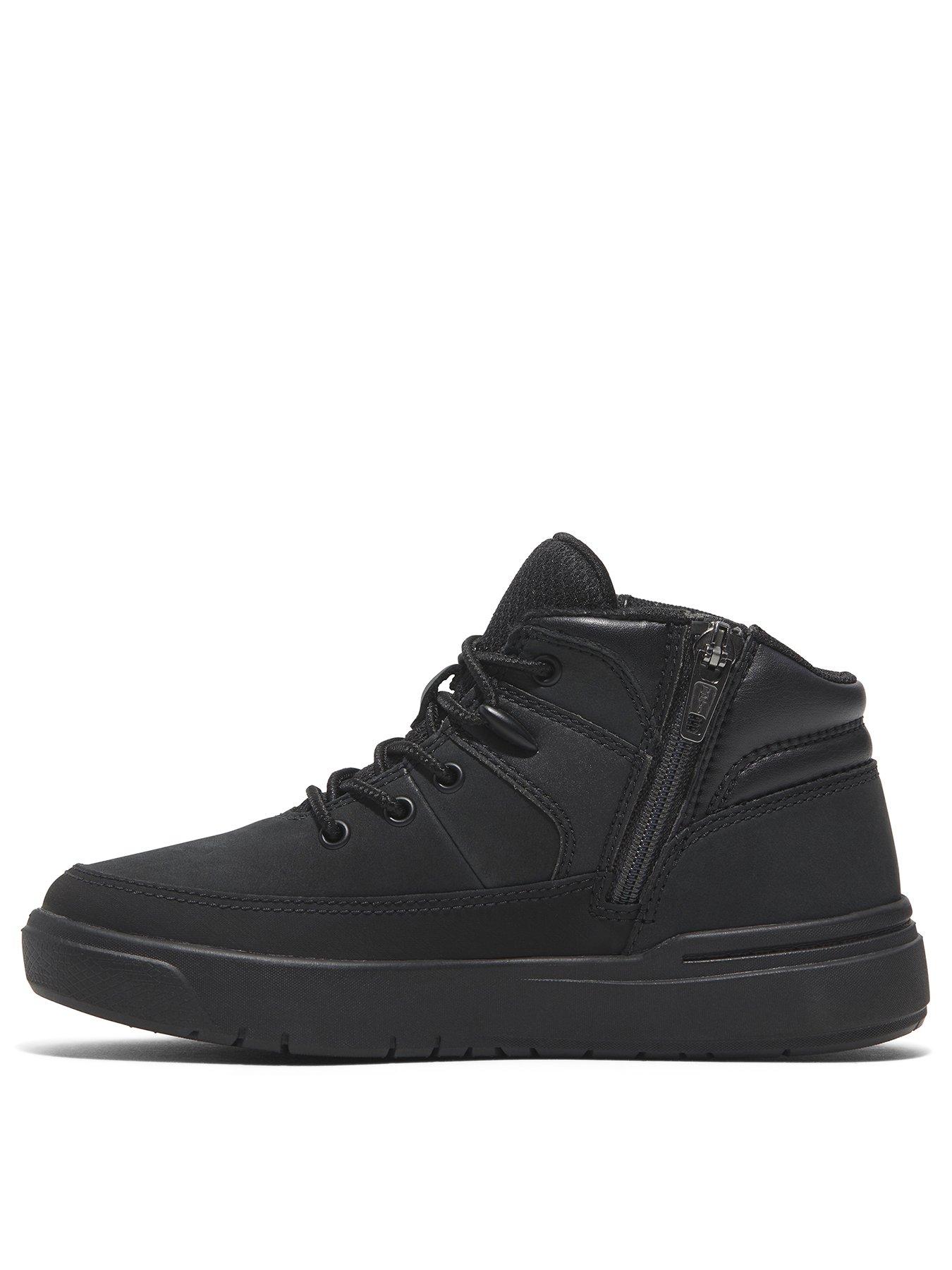 Image 3 of 5 of Timberland Youth Mid Lace Boots &nbsp;- Black