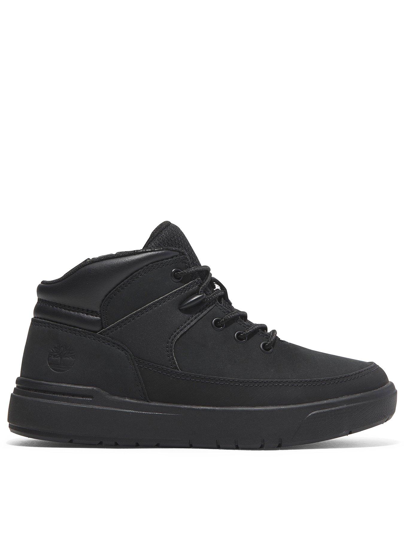 Timberland Junior Mid Lace Sneakers - Black