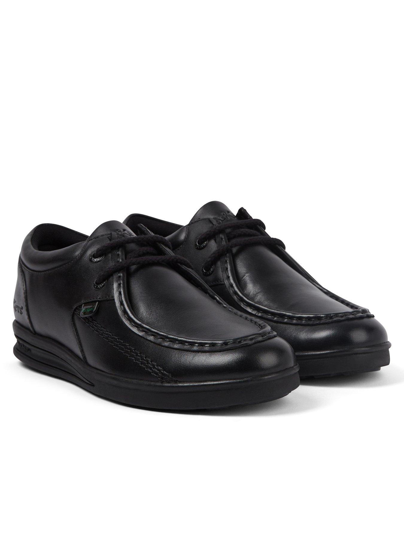 Kickers Youth Troiko Wall Lthr Ym Blk - Black | Very