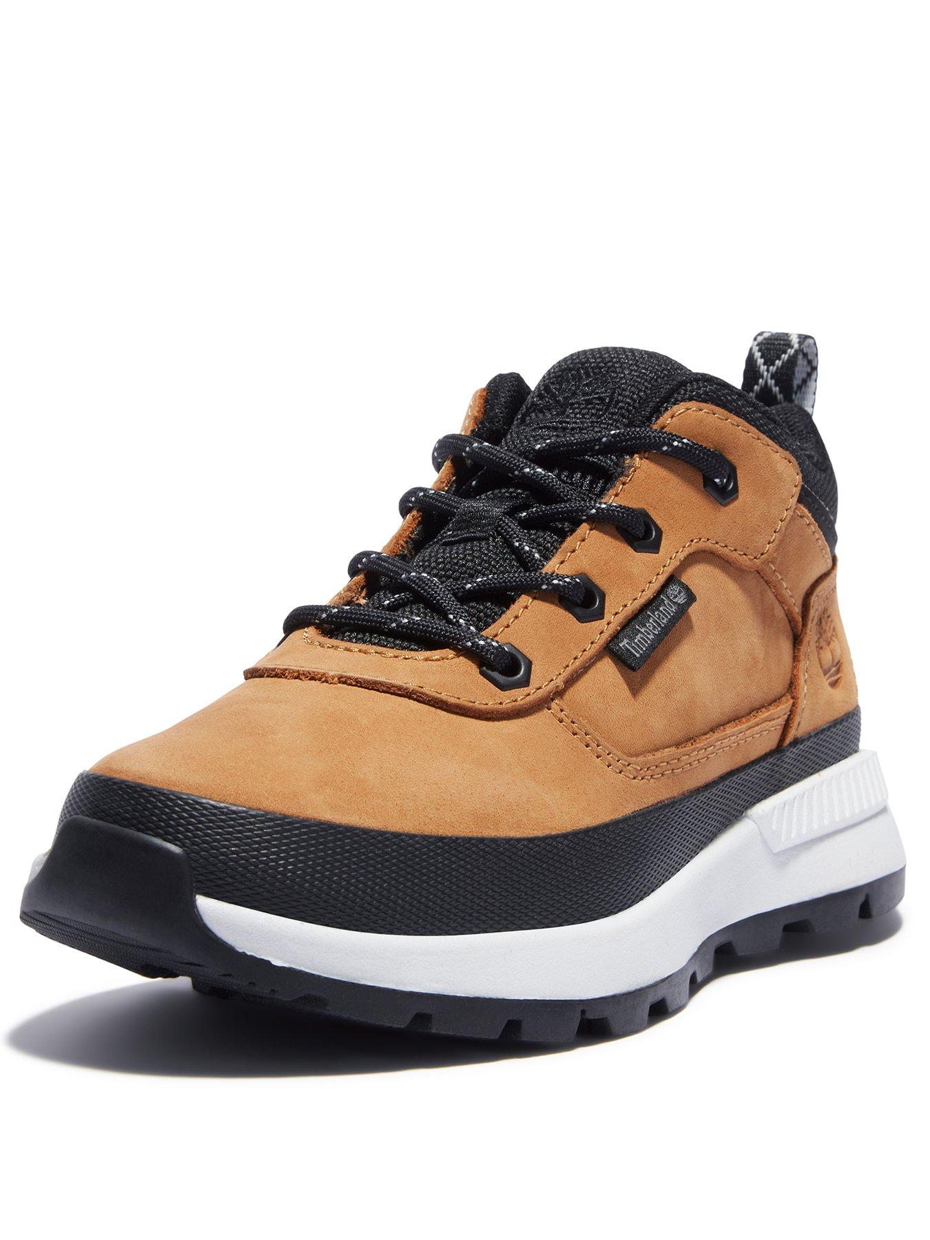 Image 2 of 5 of Timberland Youth Low Lace Trainers - Brown
