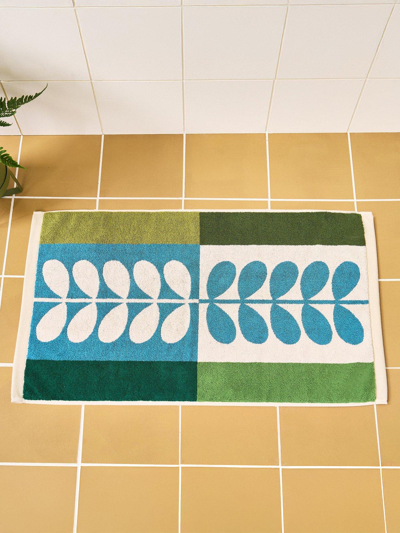 Orla Kiely Stem Check 100% Cotton Towel Range