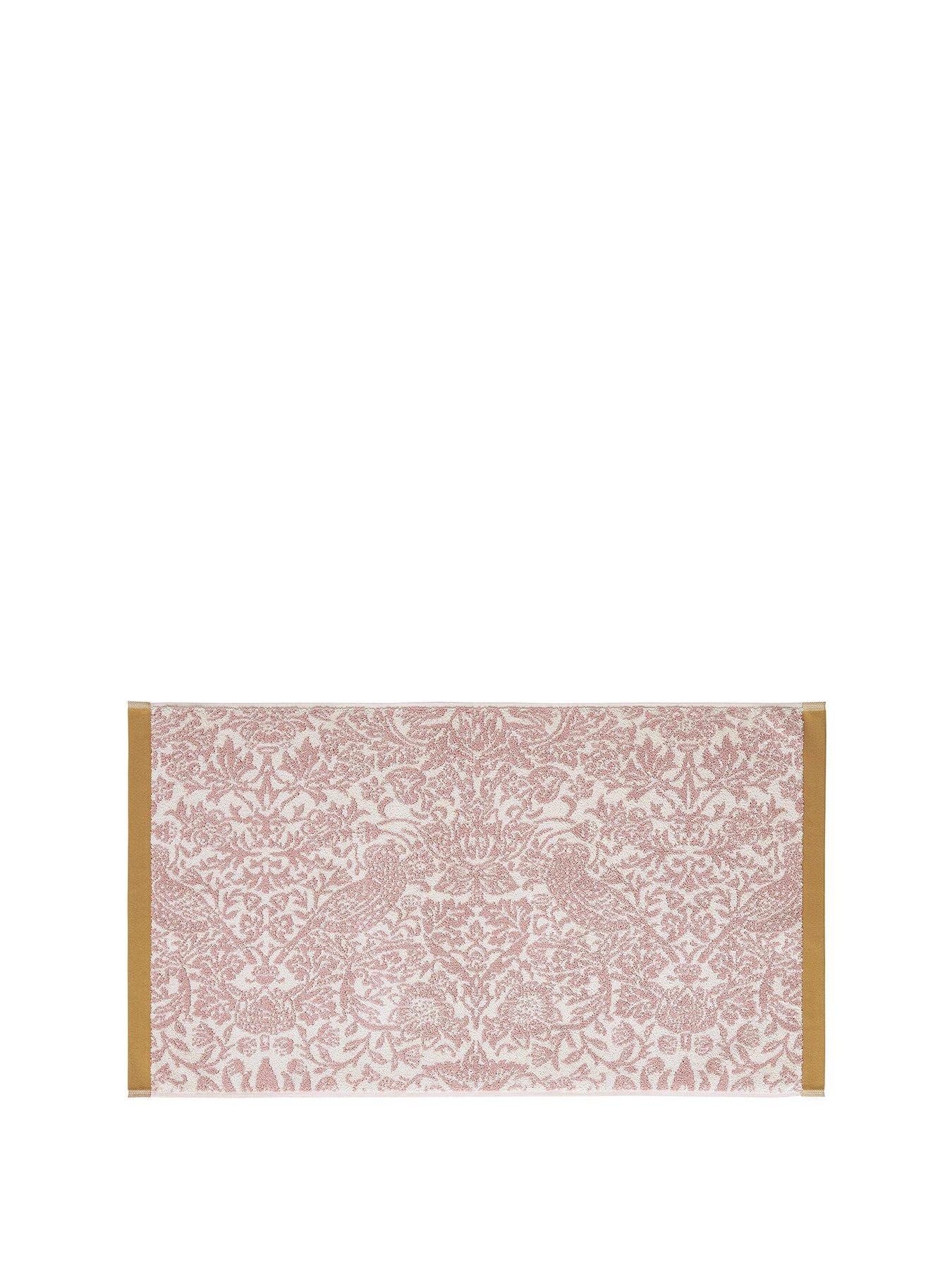 Image 2 of 3 of William Morris at Home Strawberry Thief 100% Cotton Bath Mat