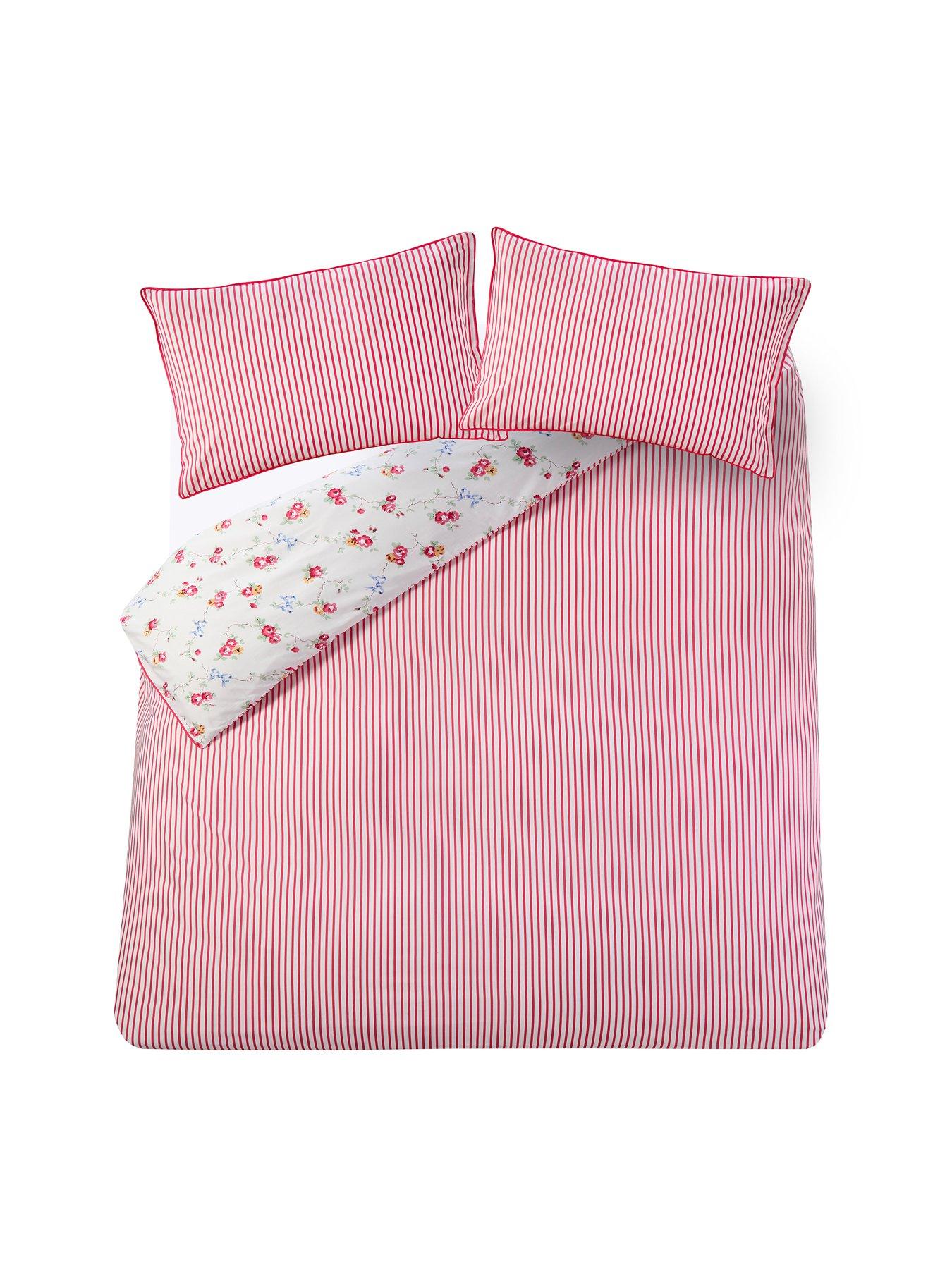 Image 6 of 7 of Cath Kidston Rose and Bows 100% Cotton Percale Duvet Cover&nbsp;Set