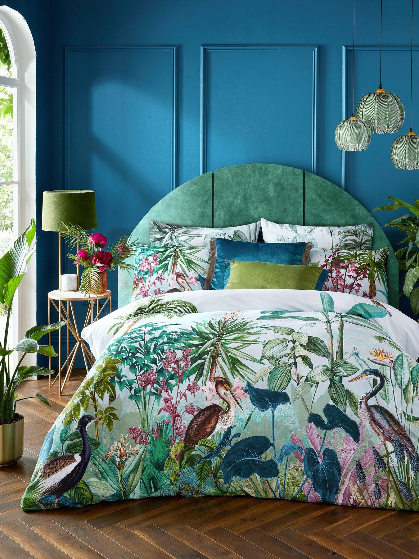 undefined Glasshouse 100% Cotton Sateen Duvet Cover Set