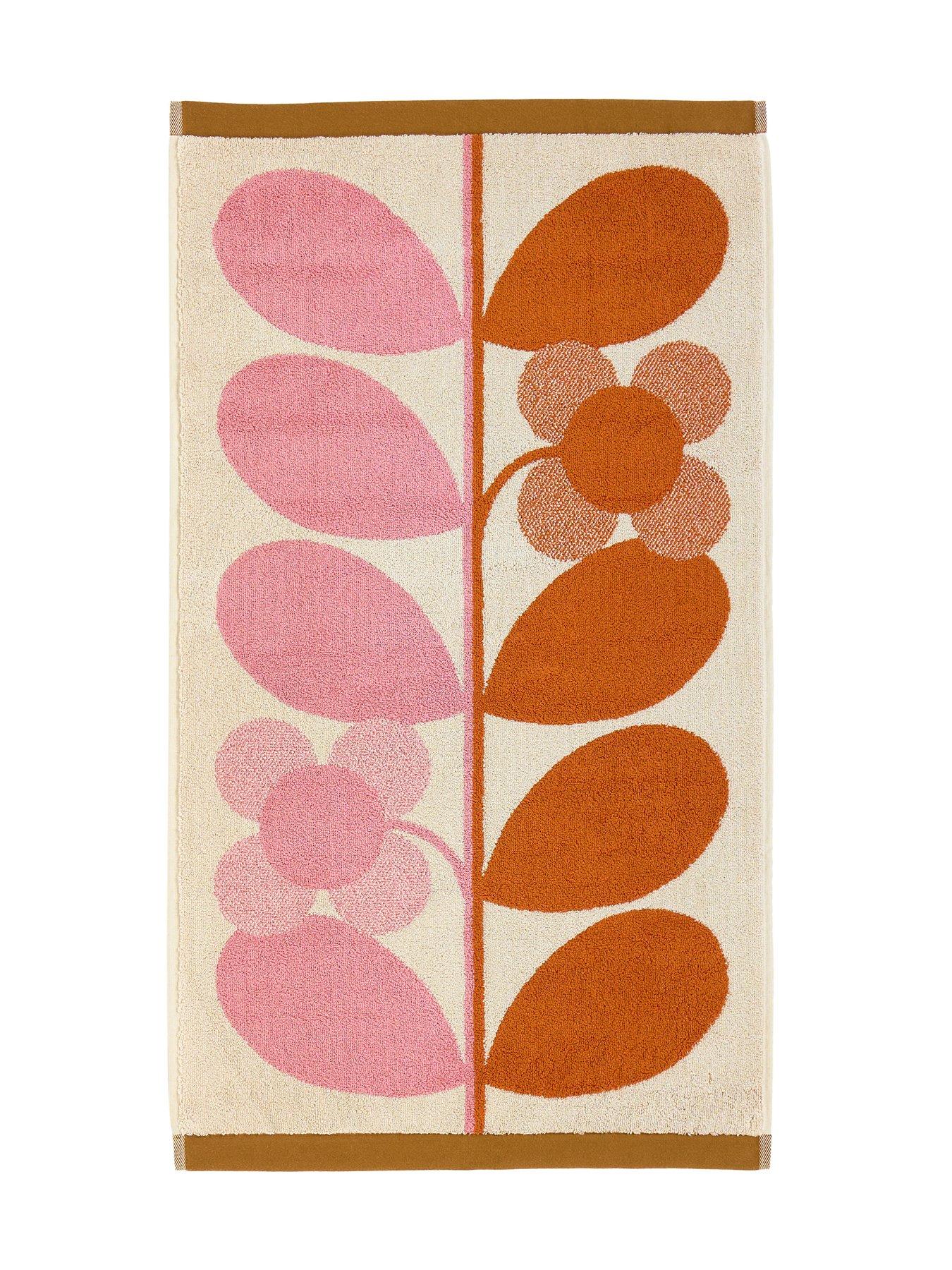 Image 3 of 7 of Orla Kiely Stem Bloom 100% Cotton Towel Collection