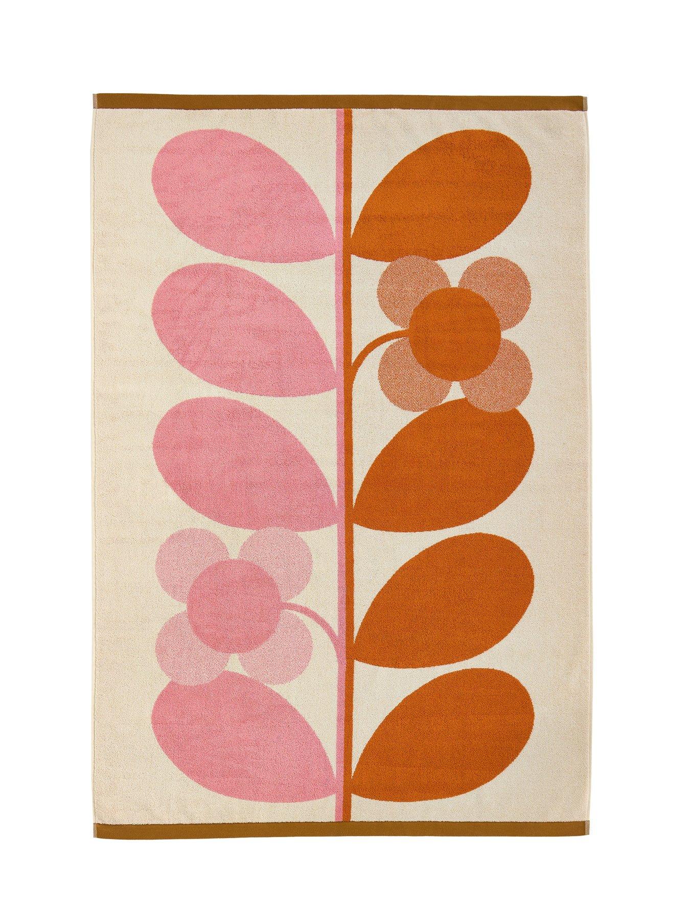 Image 5 of 7 of Orla Kiely Stem Bloom 100% Cotton Towel Collection