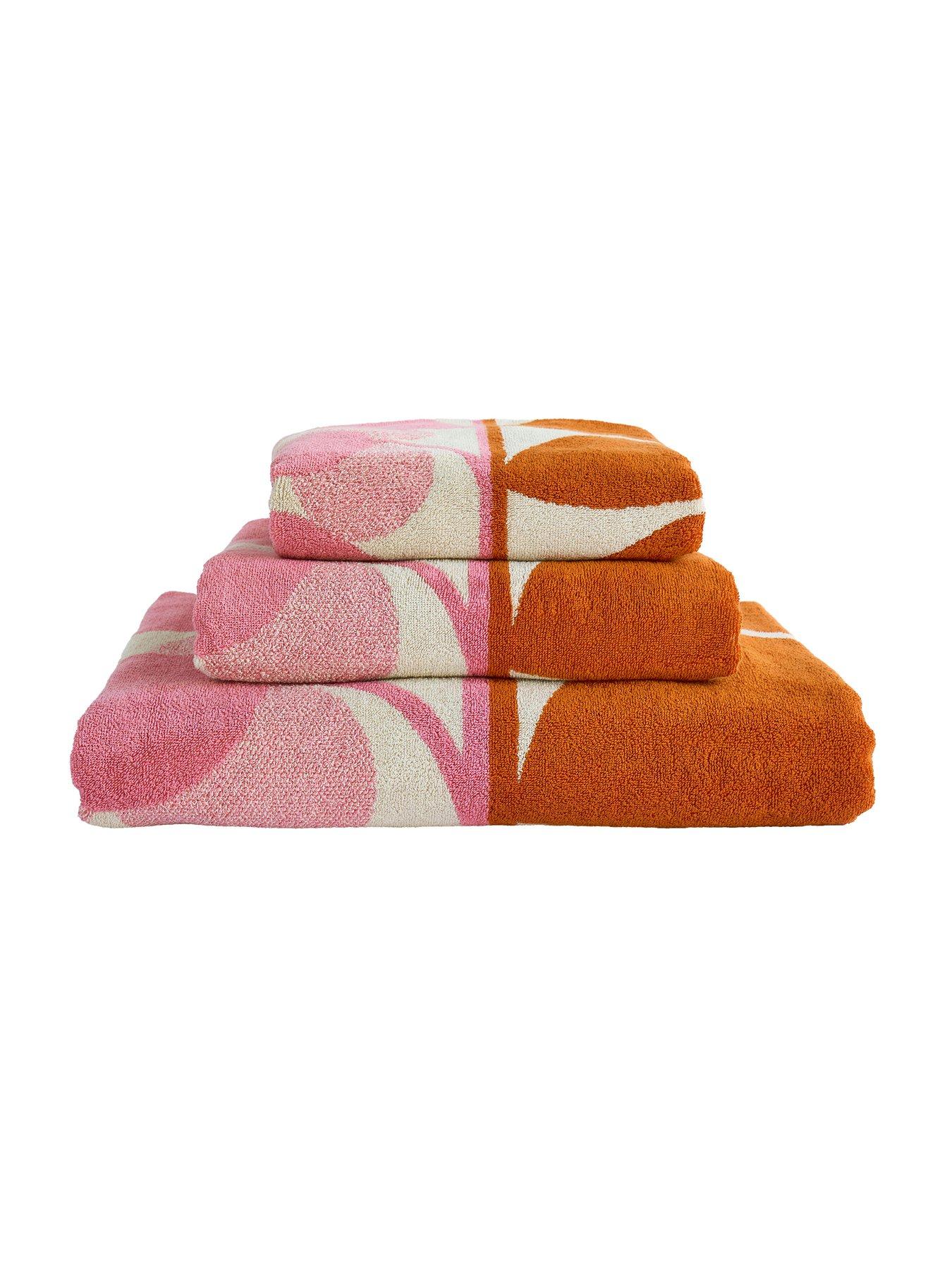 Image 6 of 7 of Orla Kiely Stem Bloom 100% Cotton Towel Collection