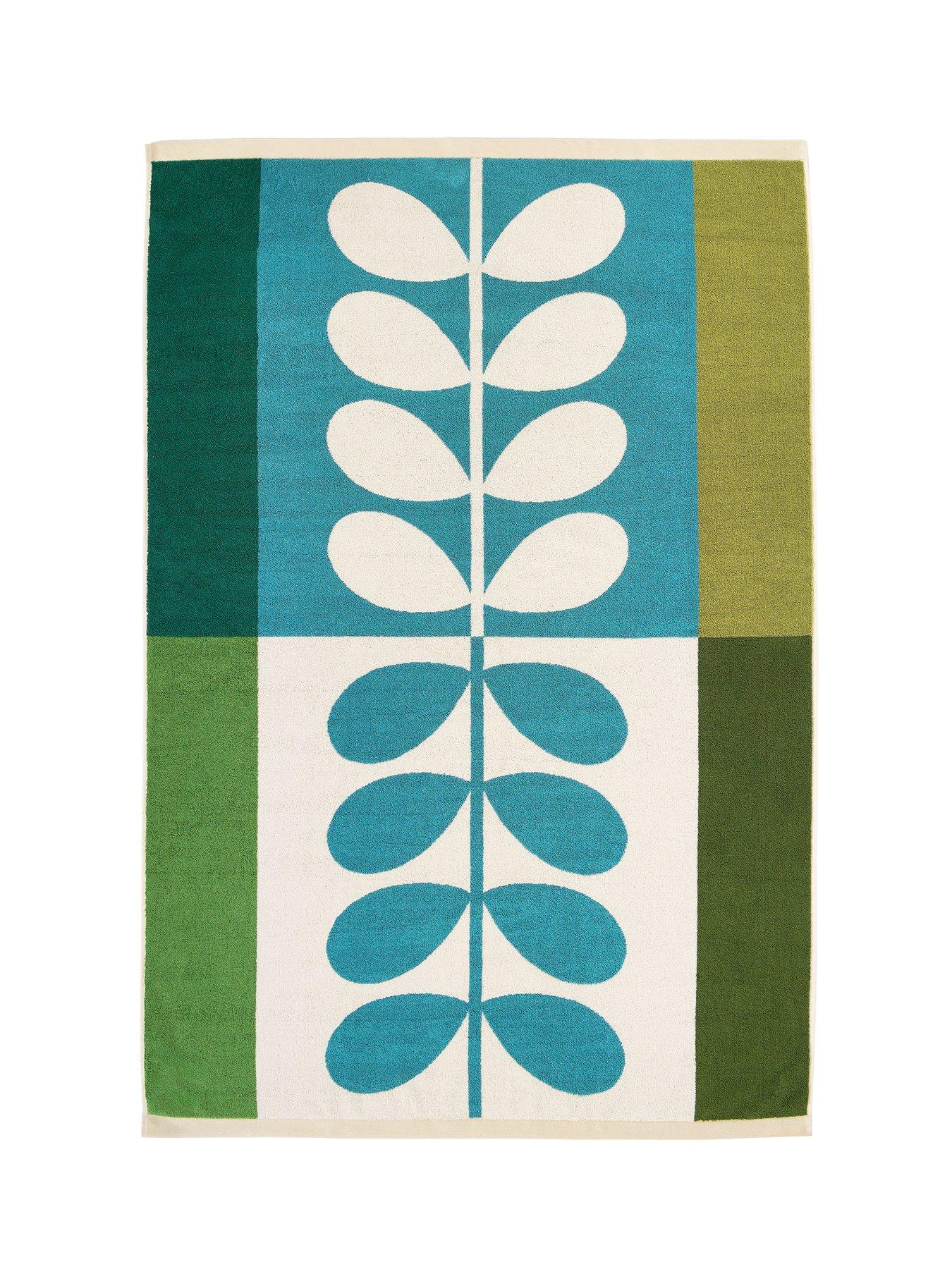 Image 4 of 7 of Orla Kiely Stem Check 100% Cotton Towel Collection