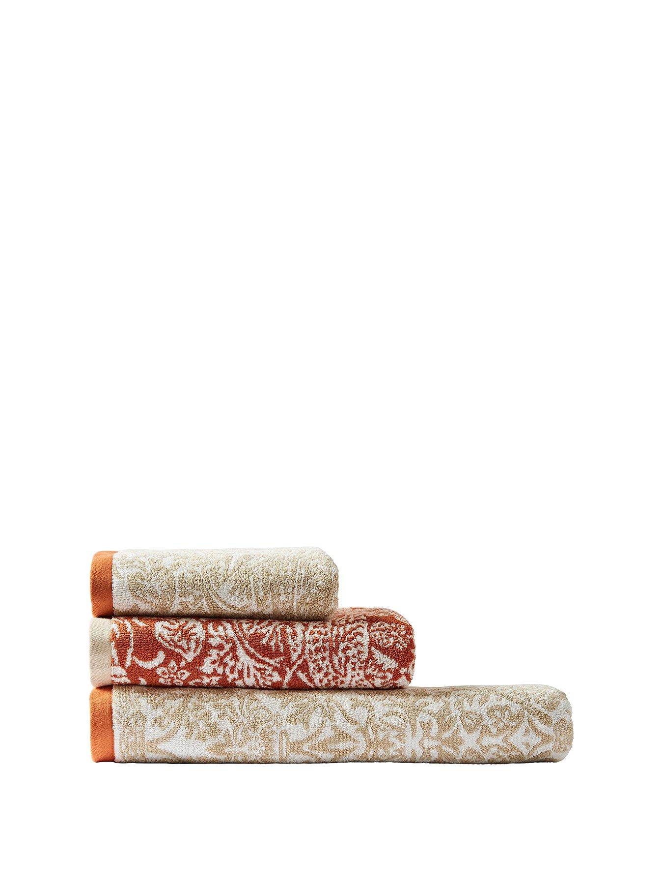 Image 2 of 2 of William Morris at Home Strawberry Thief 100% Cotton Towel Collection