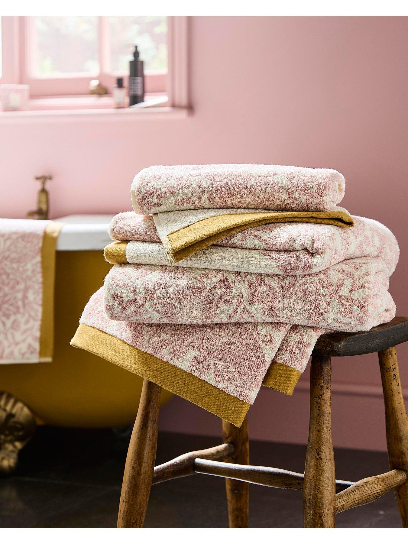Image 7 of 7 of William Morris at Home Strawberry Thief 100% Cotton Towel Collection