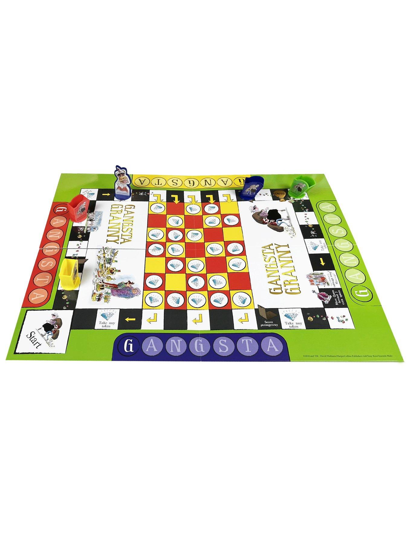 Image 4 of 4 of University Games David Walliams Gangsta Granny Board Game