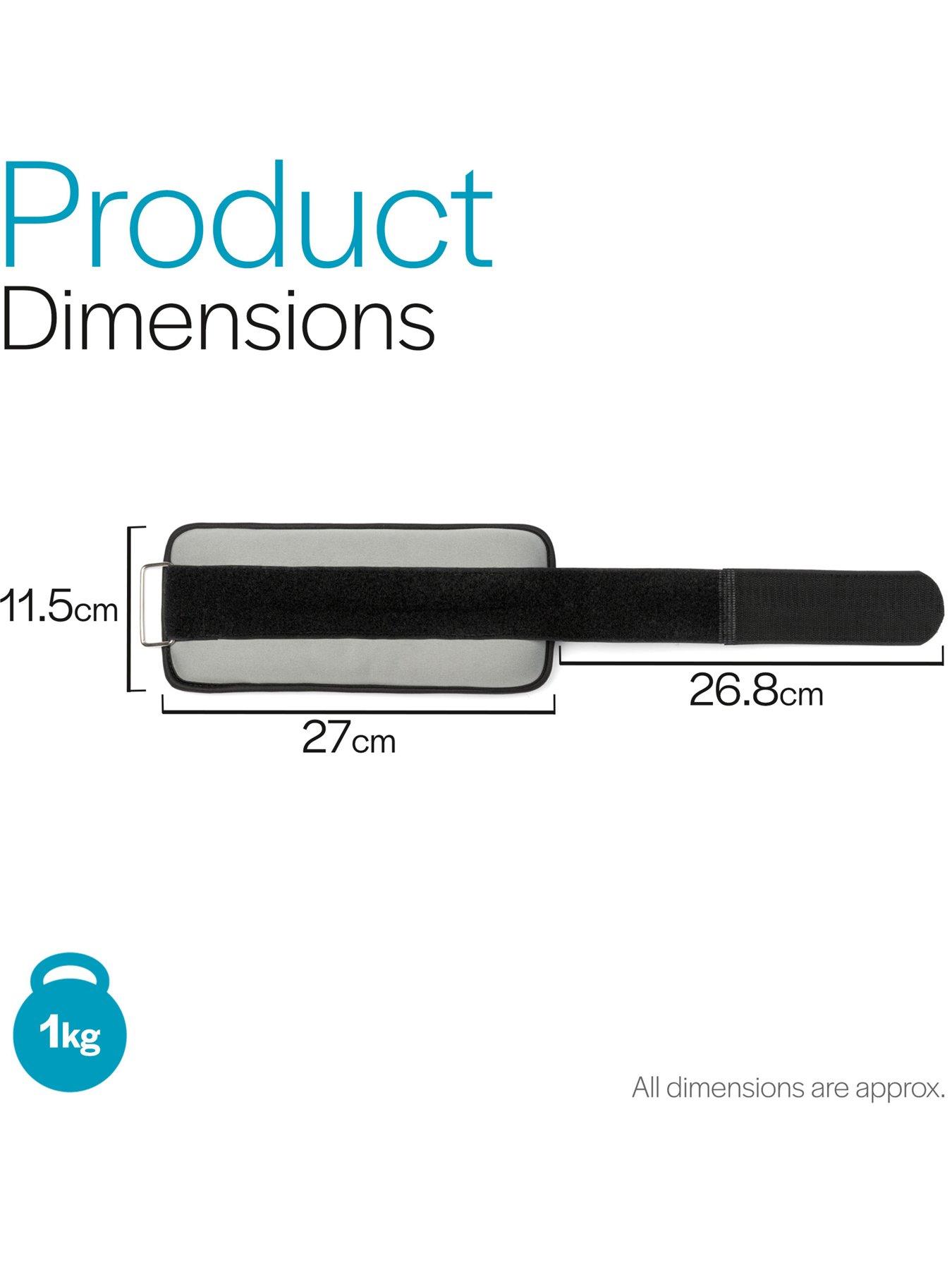Image 3 of 5 of Core Balance Ankle Weights (2 x 1kg)