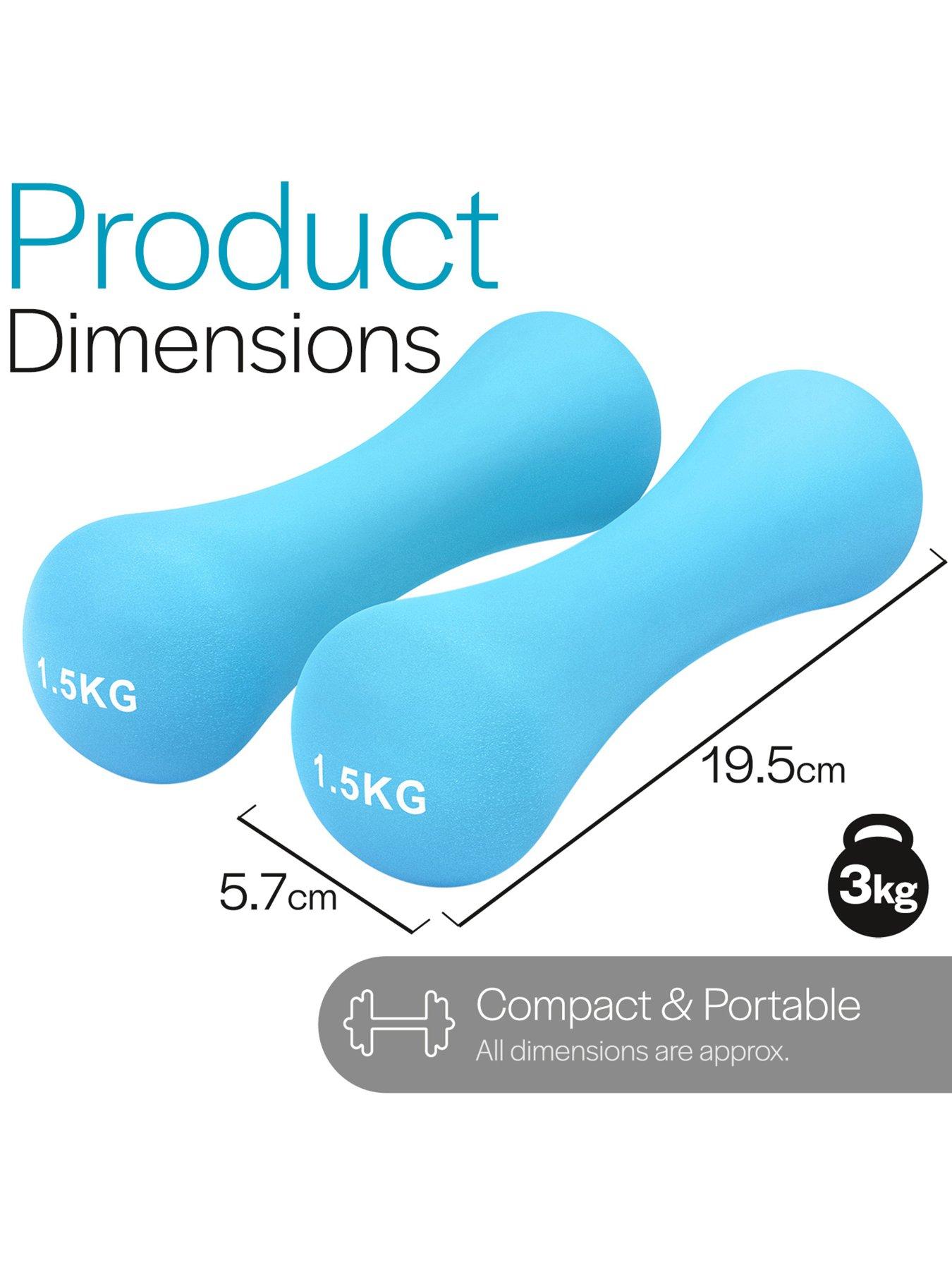 Image 3 of 6 of Core Balance Bone Neoprene Dumbbells (2 x 1.5kg)