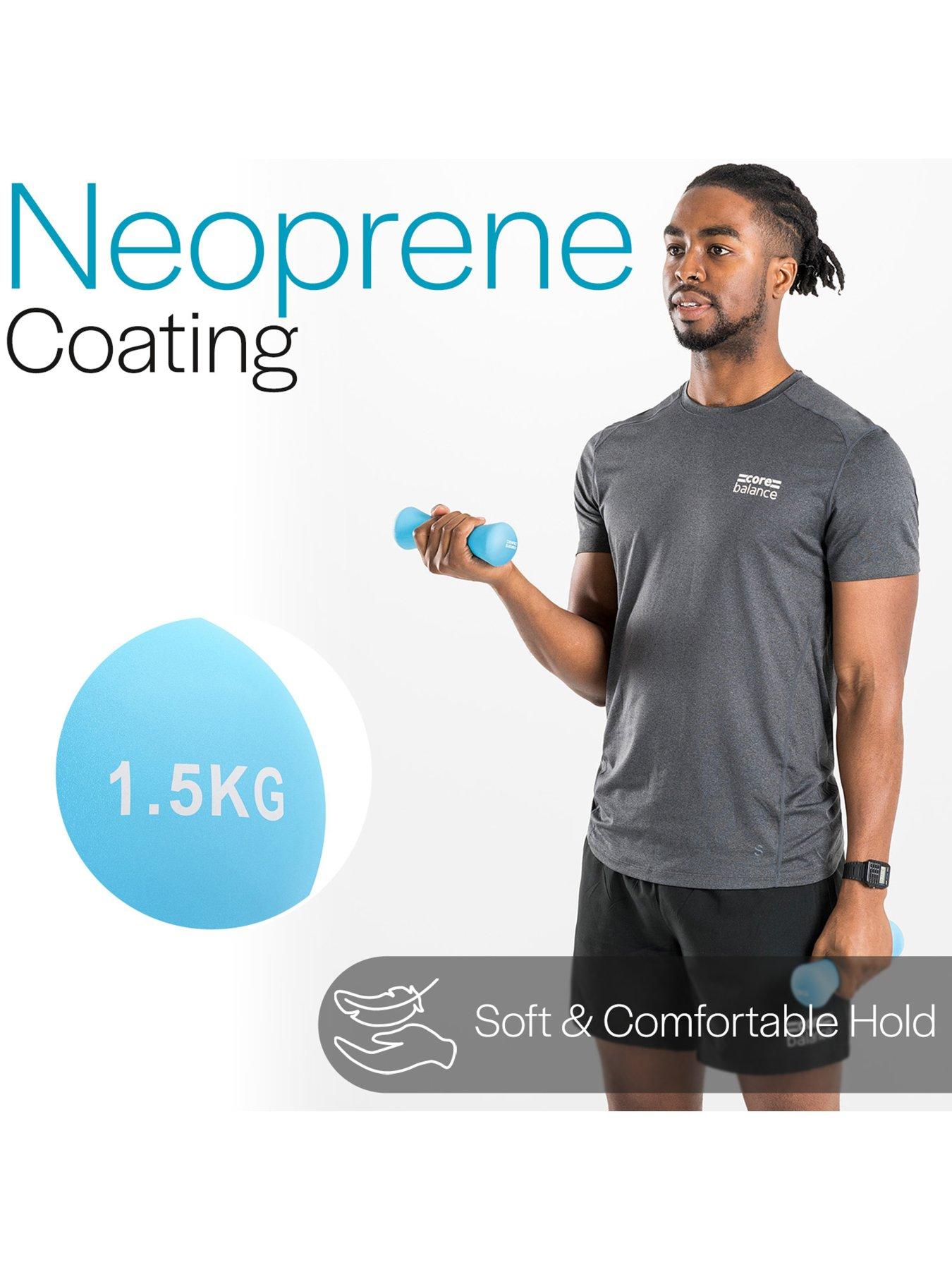 Image 6 of 6 of Core Balance Bone Neoprene Dumbbells (2 x 1.5kg)