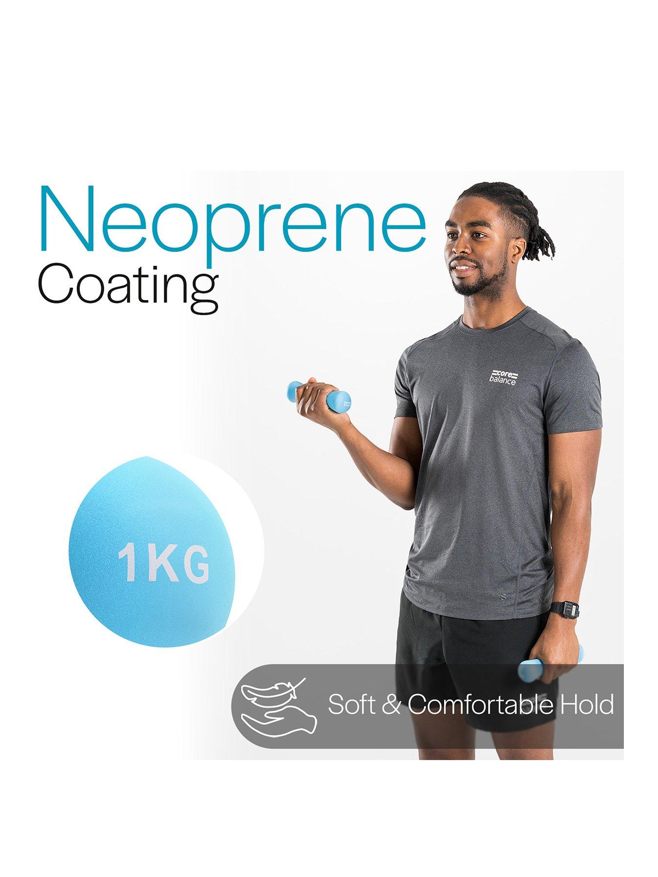 Image 2 of 6 of Core Balance Bone Neoprene Dumbbells (2 x 1kg)