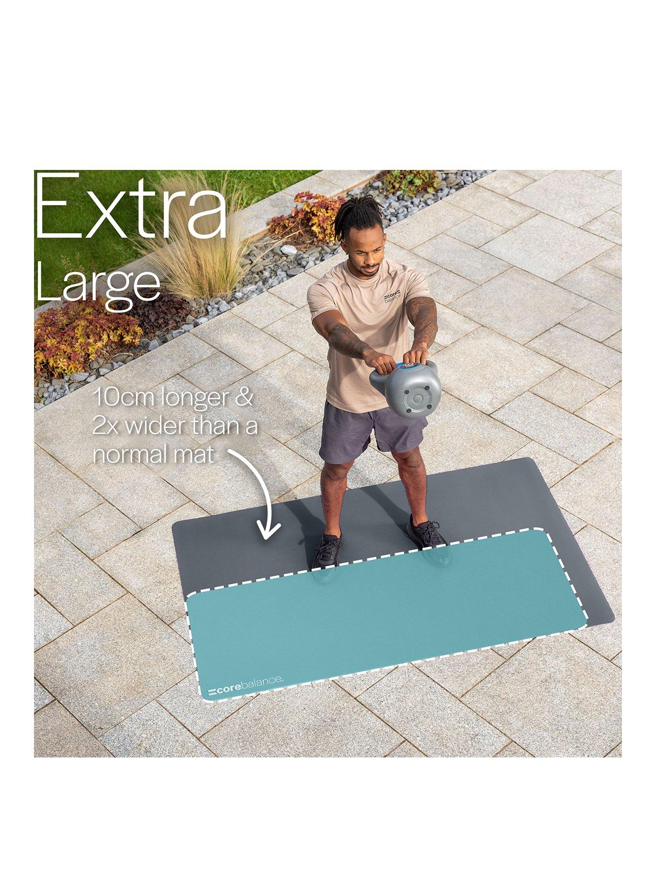 Core Balance Extra Large Exercise Mat (183cm x 116cm) | Very