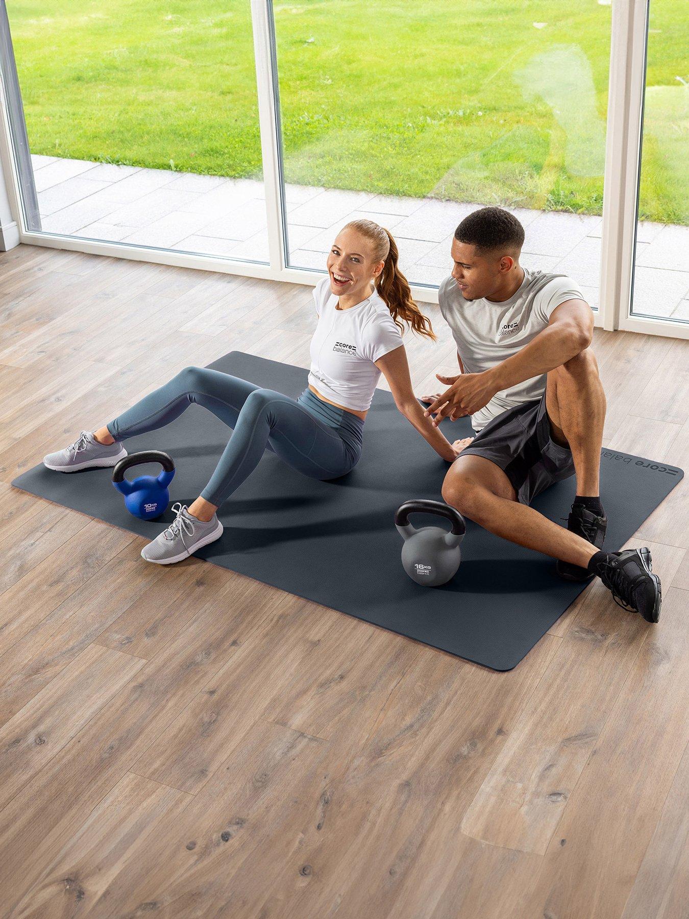 Core Balance Extra Large Exercise Mat (183cm x 116cm) | Very