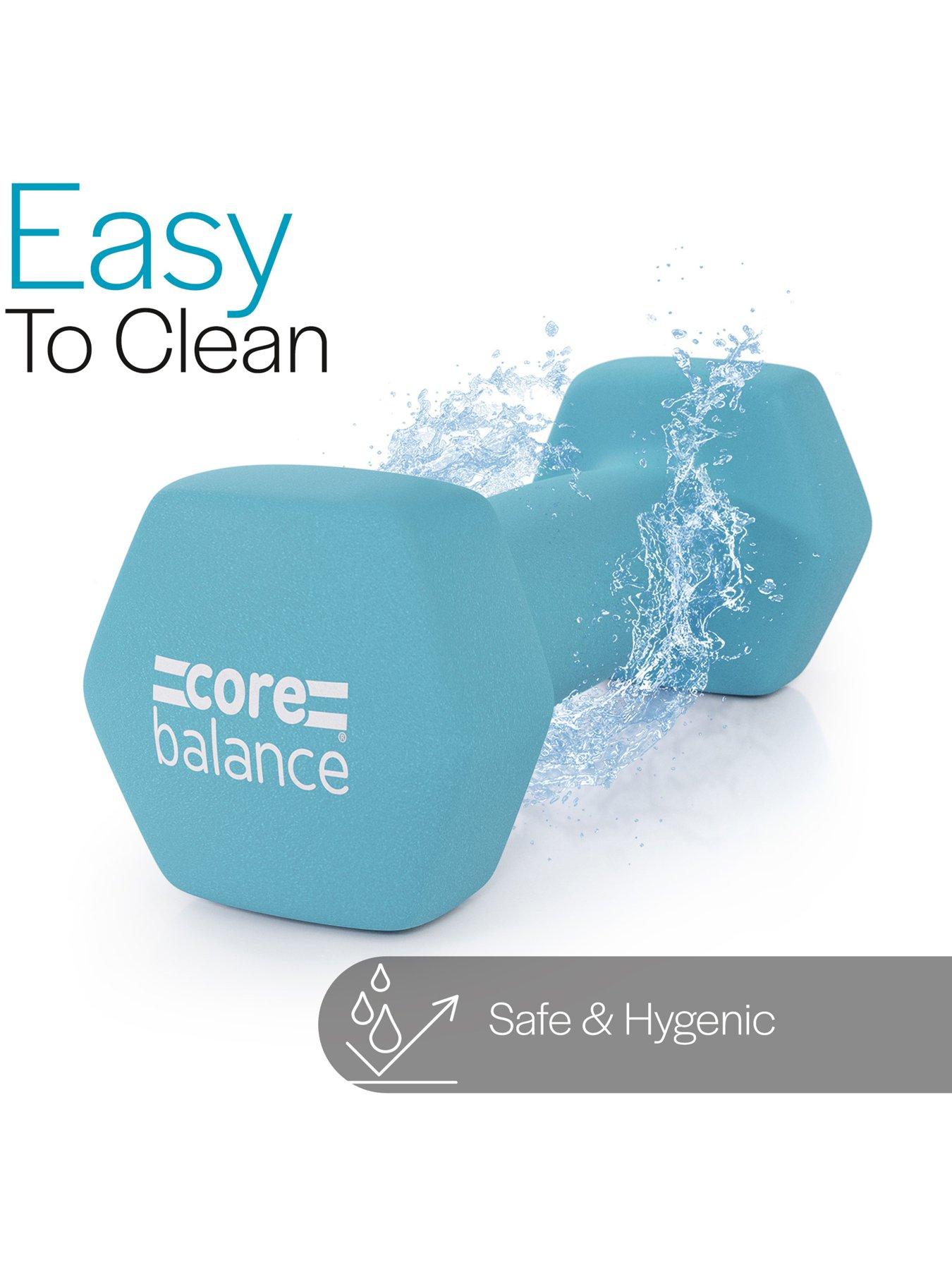 Image 3 of 6 of Core Balance Hex Neoprene Dumbbells (2 x 1kg)