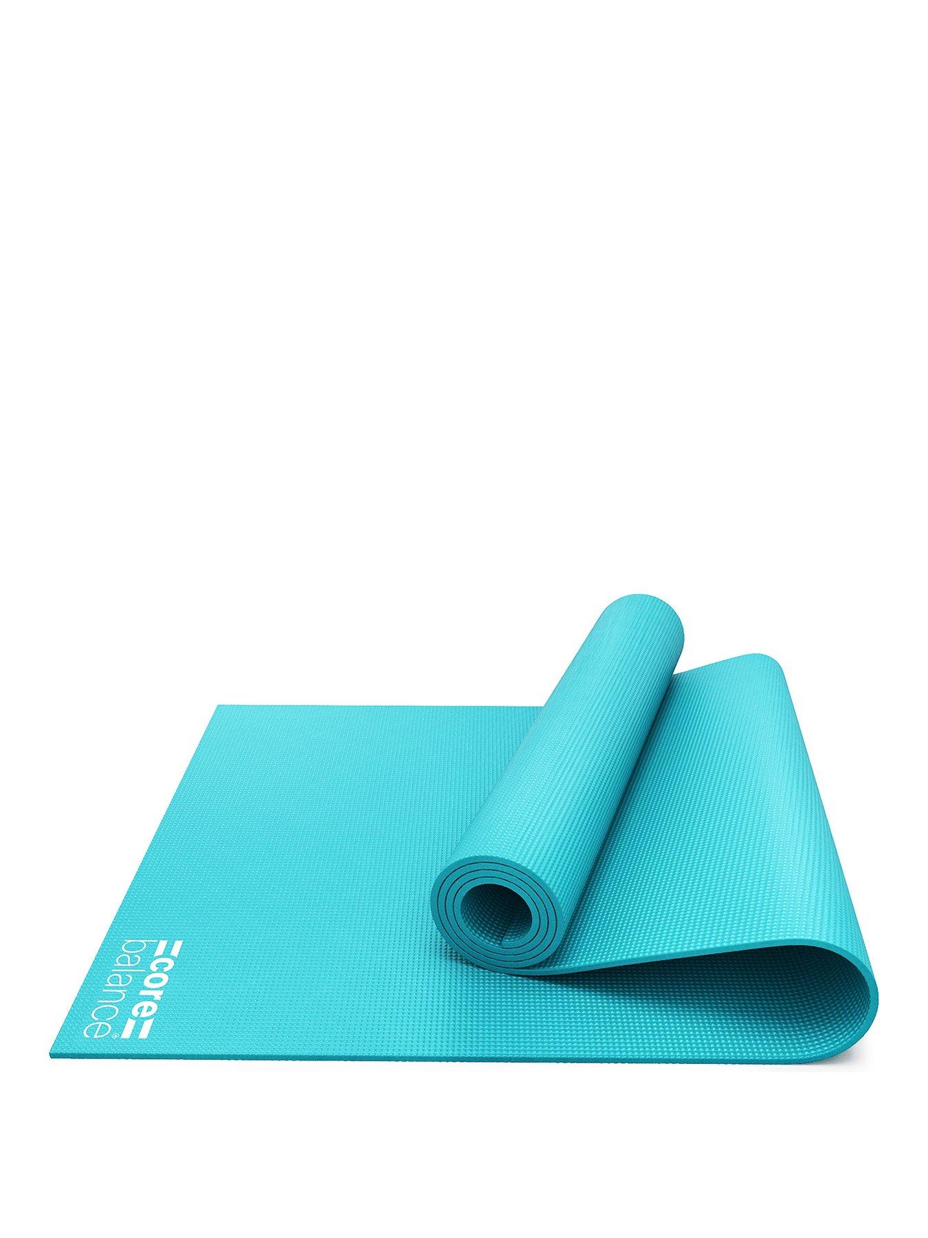 undefined Teal PVC Yoga Mat (6mm Thick)