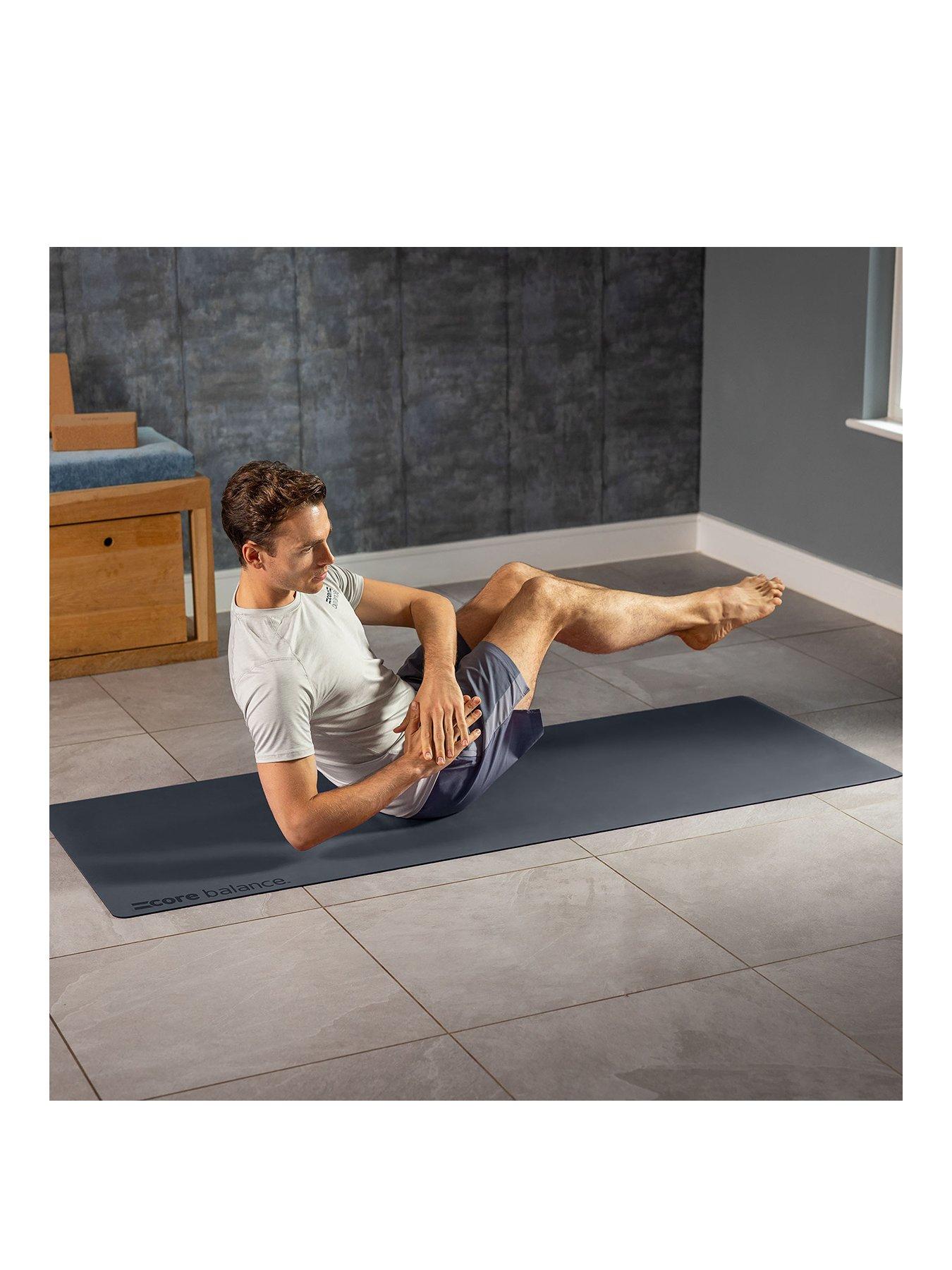 Core Balance Rubber Exercise Mat Pro (Black) | Very