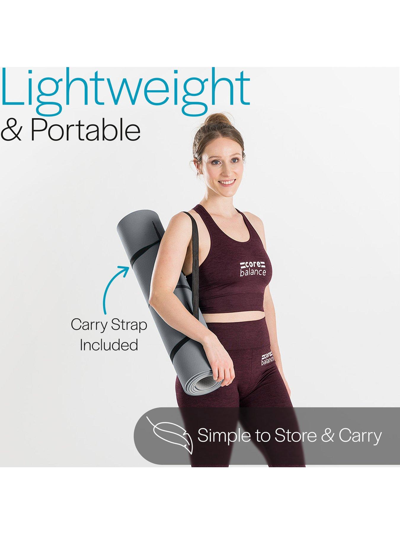 Image 5 of 6 of Core Balance TPE Alignment Yoga Mat (Grey)