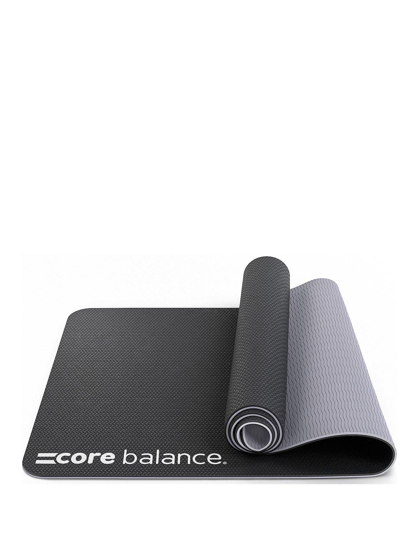 undefined Black TPE Foam Exercise Mat