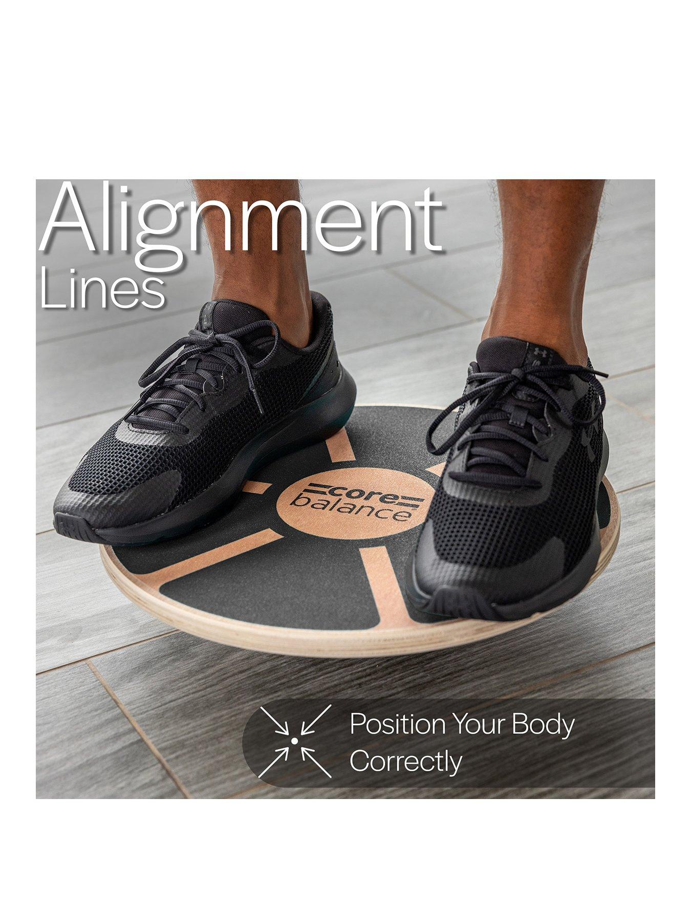 Core Balance Wooden Balance Board - Grey | Very