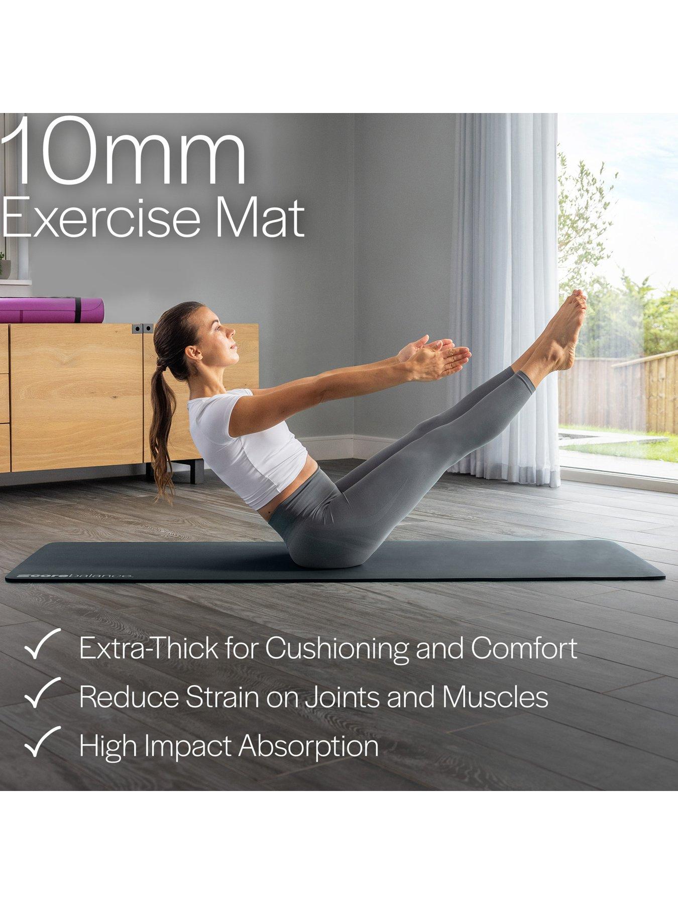Image 5 of 6 of Core Balance Black NBR Exercise Mat (10mm Thick)