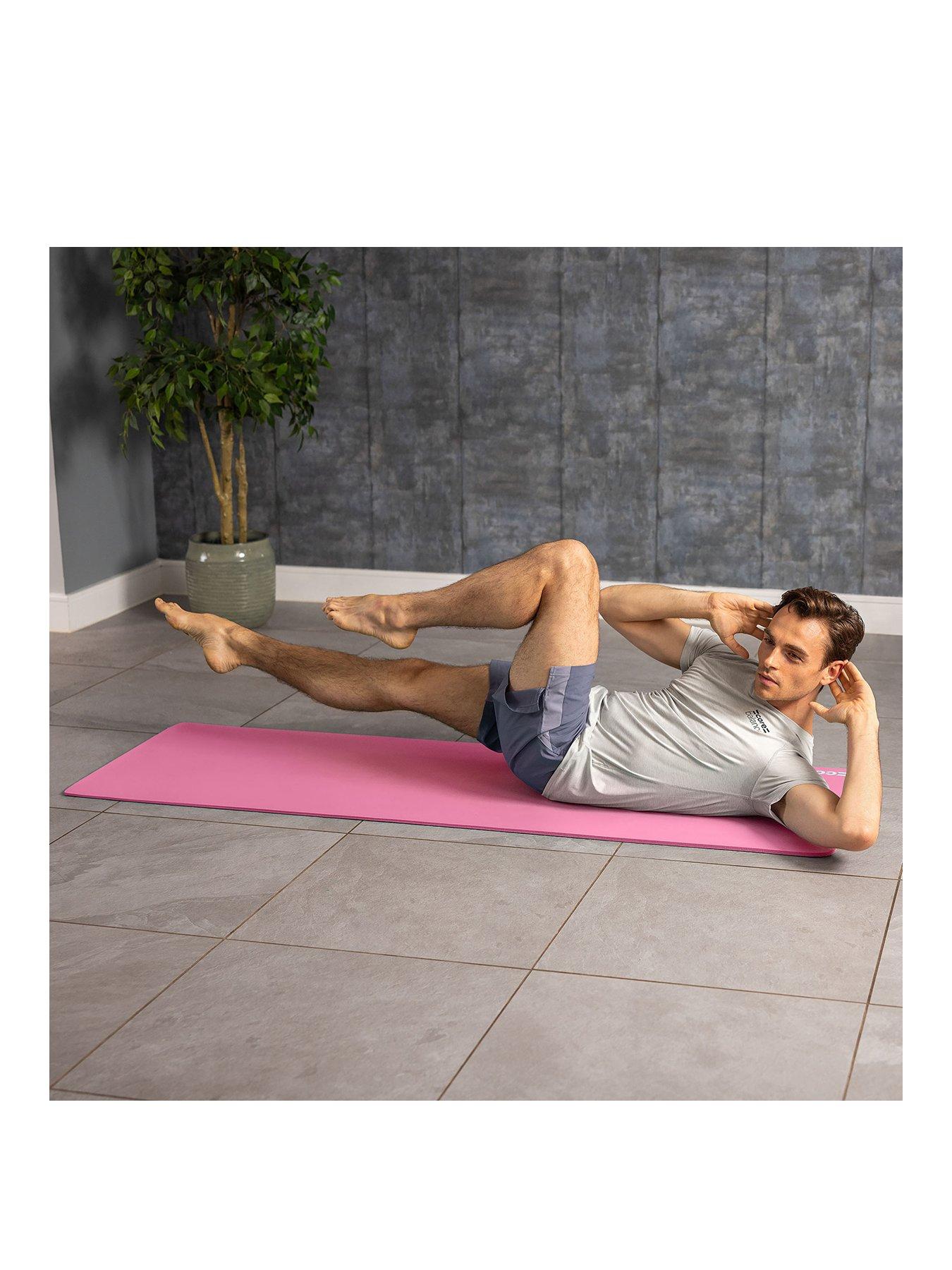 Image 2 of 6 of Core Balance Pink NBR Exercise Mat (10mm Thick)