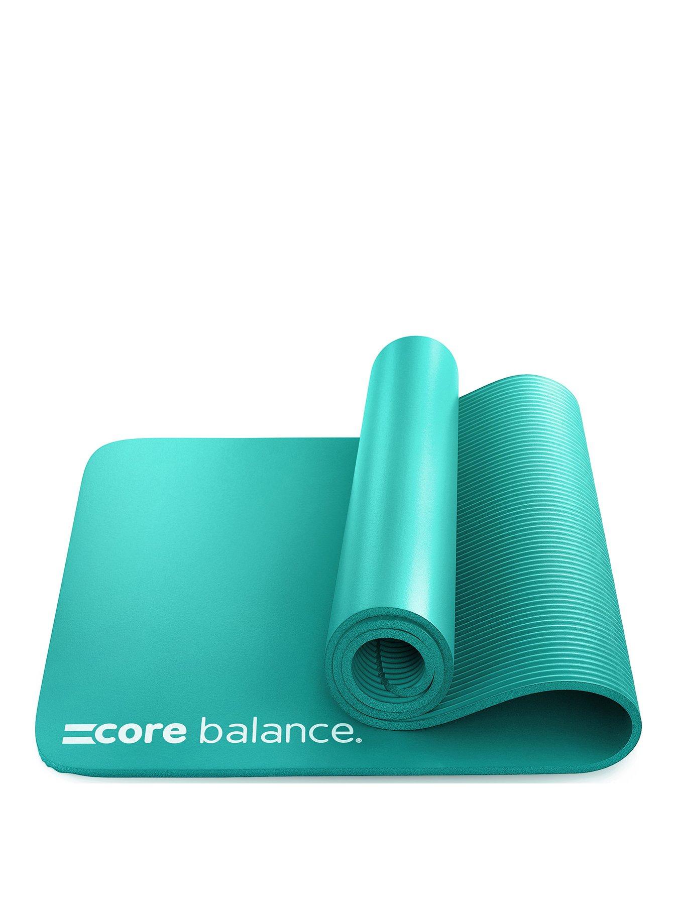 Core Balance Teal Nbr Exercise Mat (10Mm Thick)