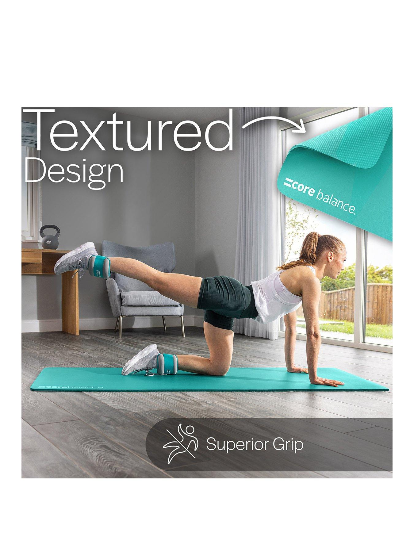 Core Balance Teal NBR Exercise Mat (10mm Thick) | Very