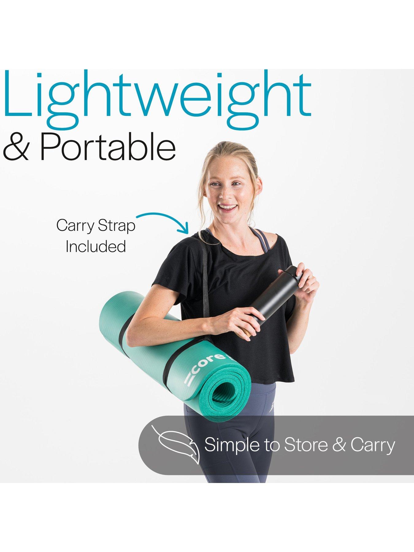 Core Balance Teal NBR Exercise Mat (10mm Thick) | Very