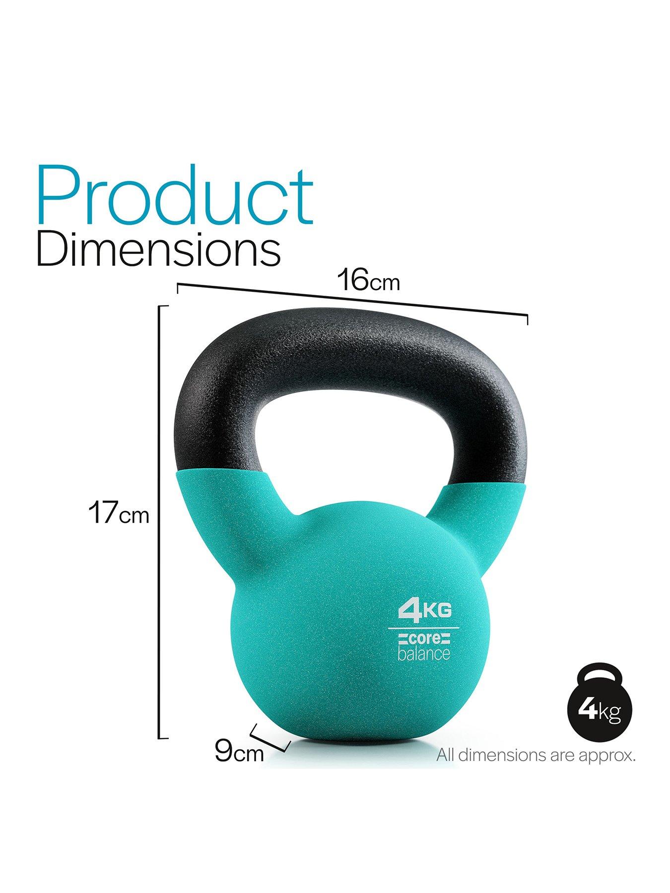 Image 2 of 5 of Core Balance Neoprene Kettlebell (4kg)