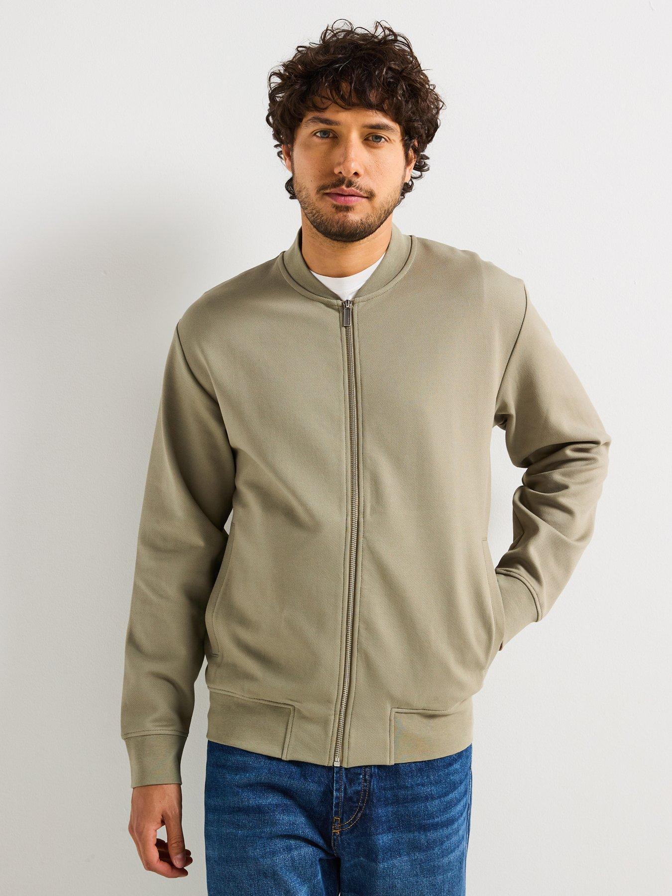 undefined Mack Sweat Bomber - Light Khaki
