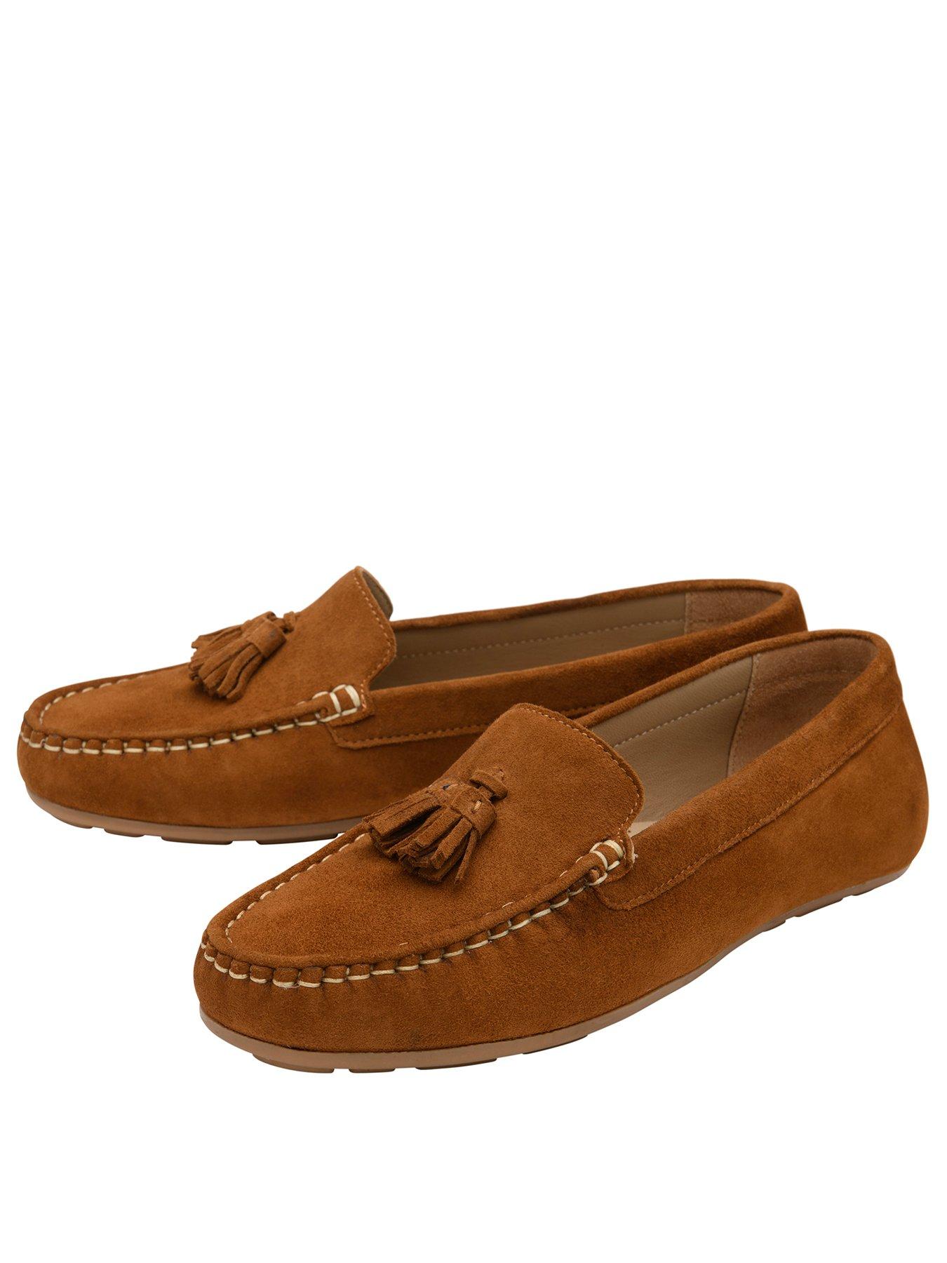 Image 2 of 4 of Ravel Bute Loafers - Tan Suede