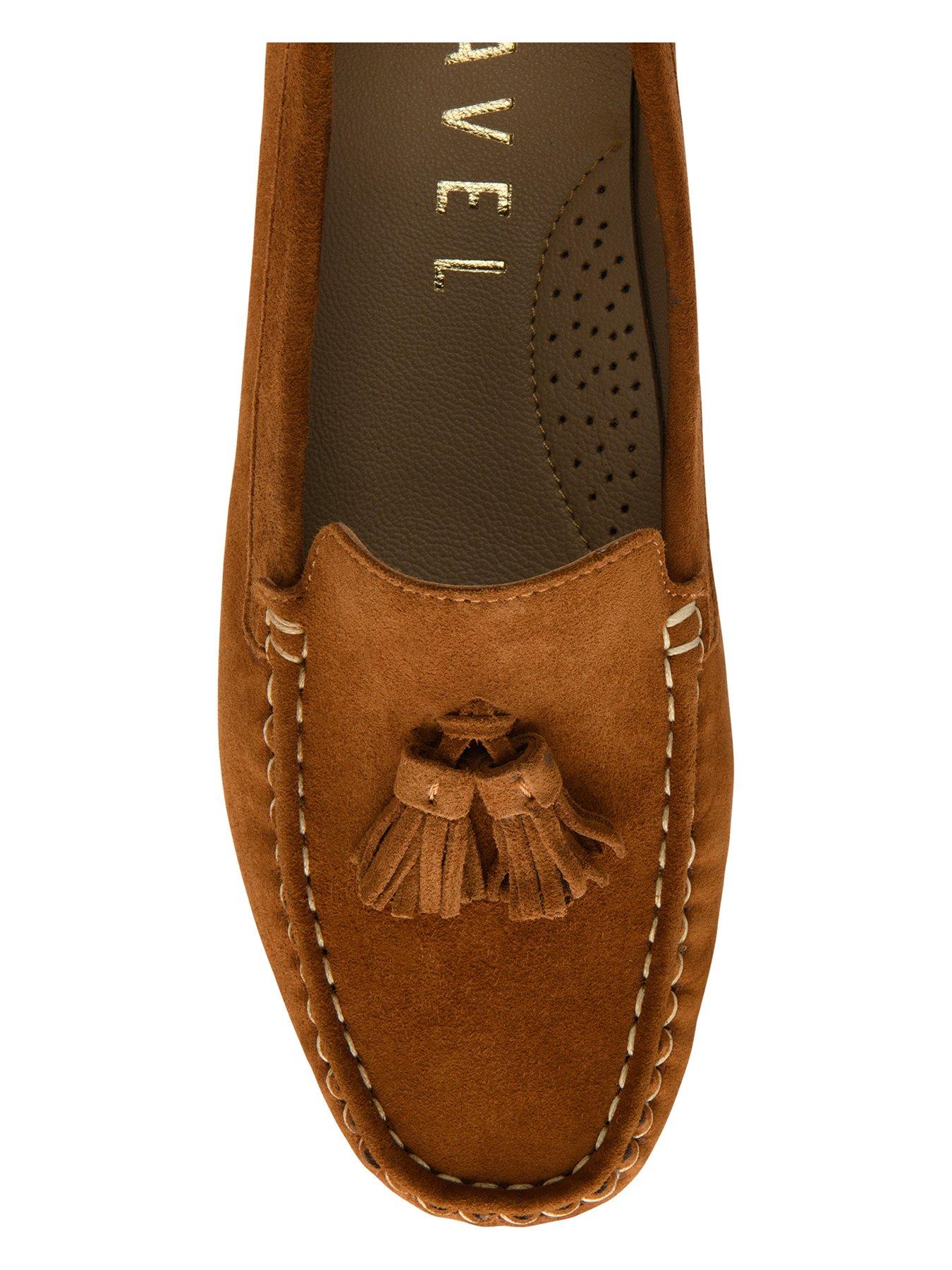 Image 4 of 4 of Ravel Bute Loafers - Tan Suede