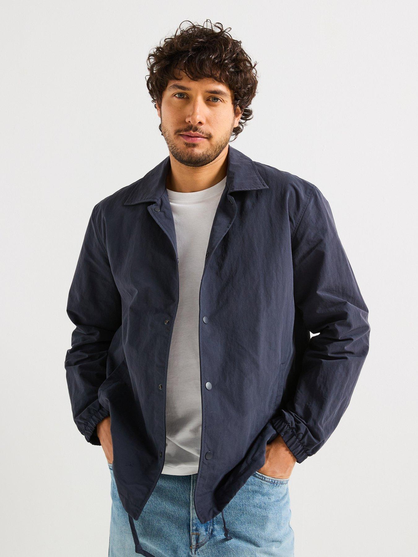 undefined Archive Coach Jacket - Navy