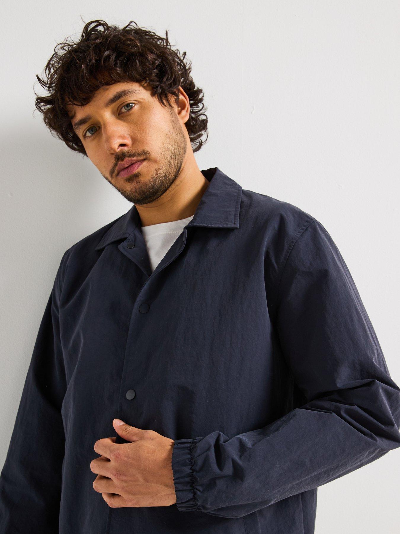 Selected Homme Archive Coach Jacket - Navy | Very