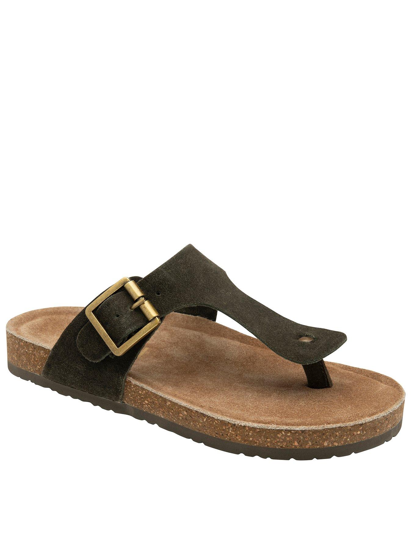 undefined Barran Flat Sandals - Olive