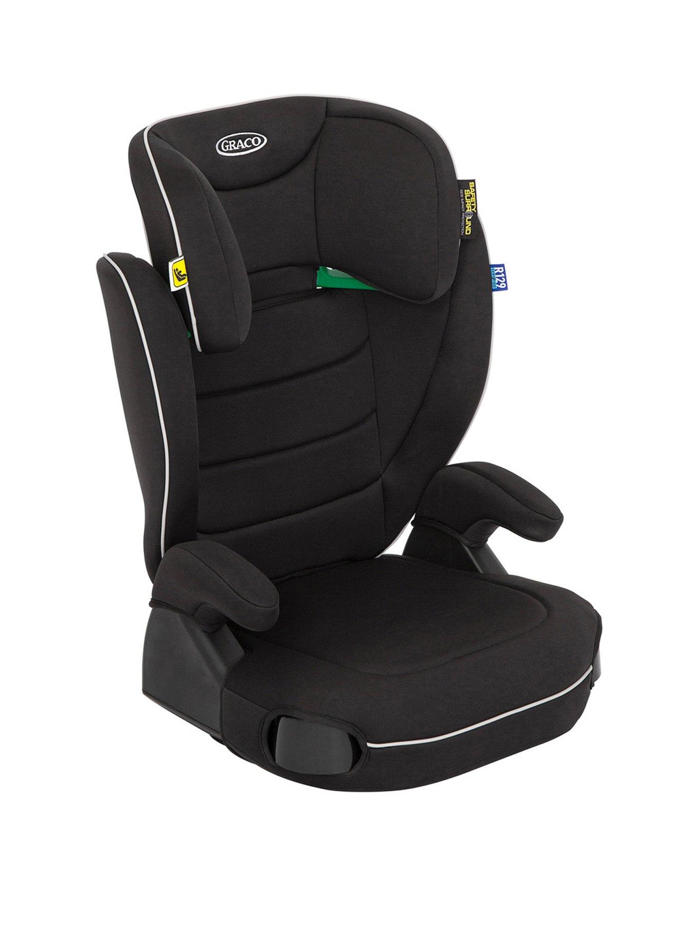 Graco Logico L i-Size R129 Highback Booster Car Seat - Black (Group 2/3)