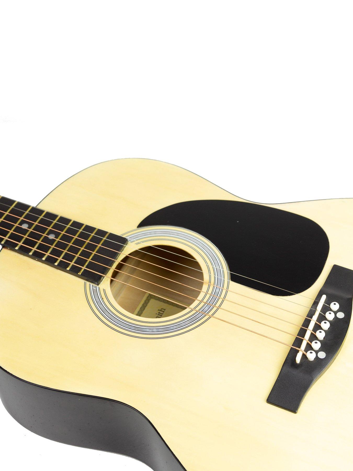 Image 4 of 7 of Martin Smith Acoustic Guitar Kit with Full-Size Guitar, Stand, Tuner, Bag, Strap, Plectrums, Spare Strings &amp; Lessons
