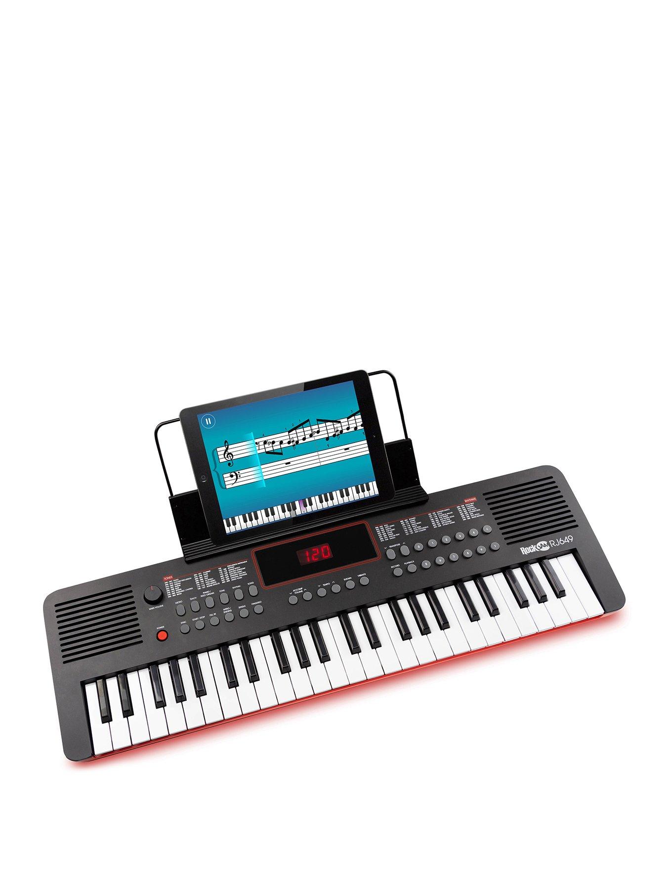 undefined Rock 49 Key Keyboard Piano with USB Midi & Lessons