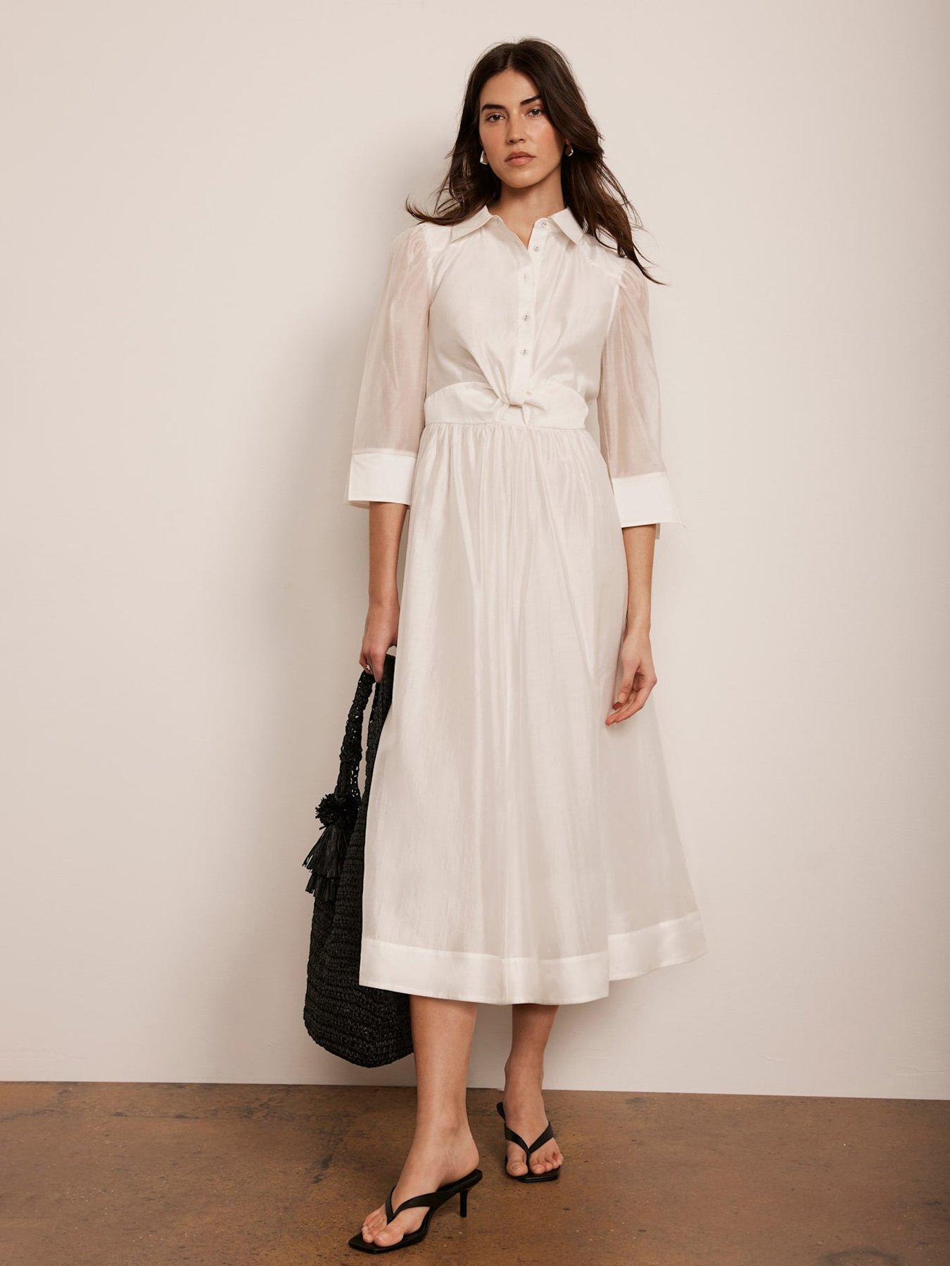 Twist Dress - Petal Wave Mint
