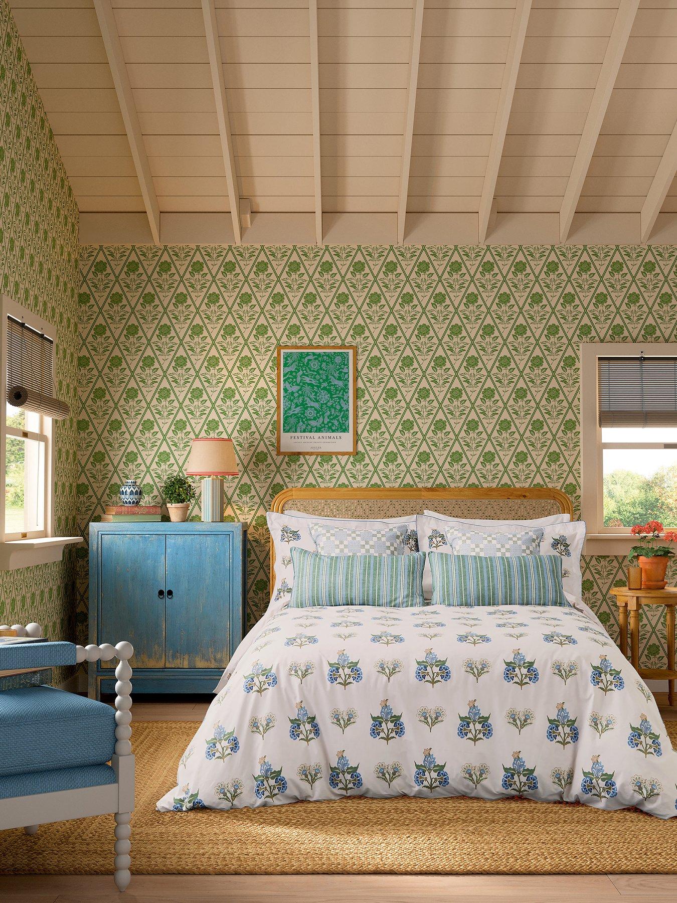 Joules Chintz 100% Cotton Percale Duvet Cover Set