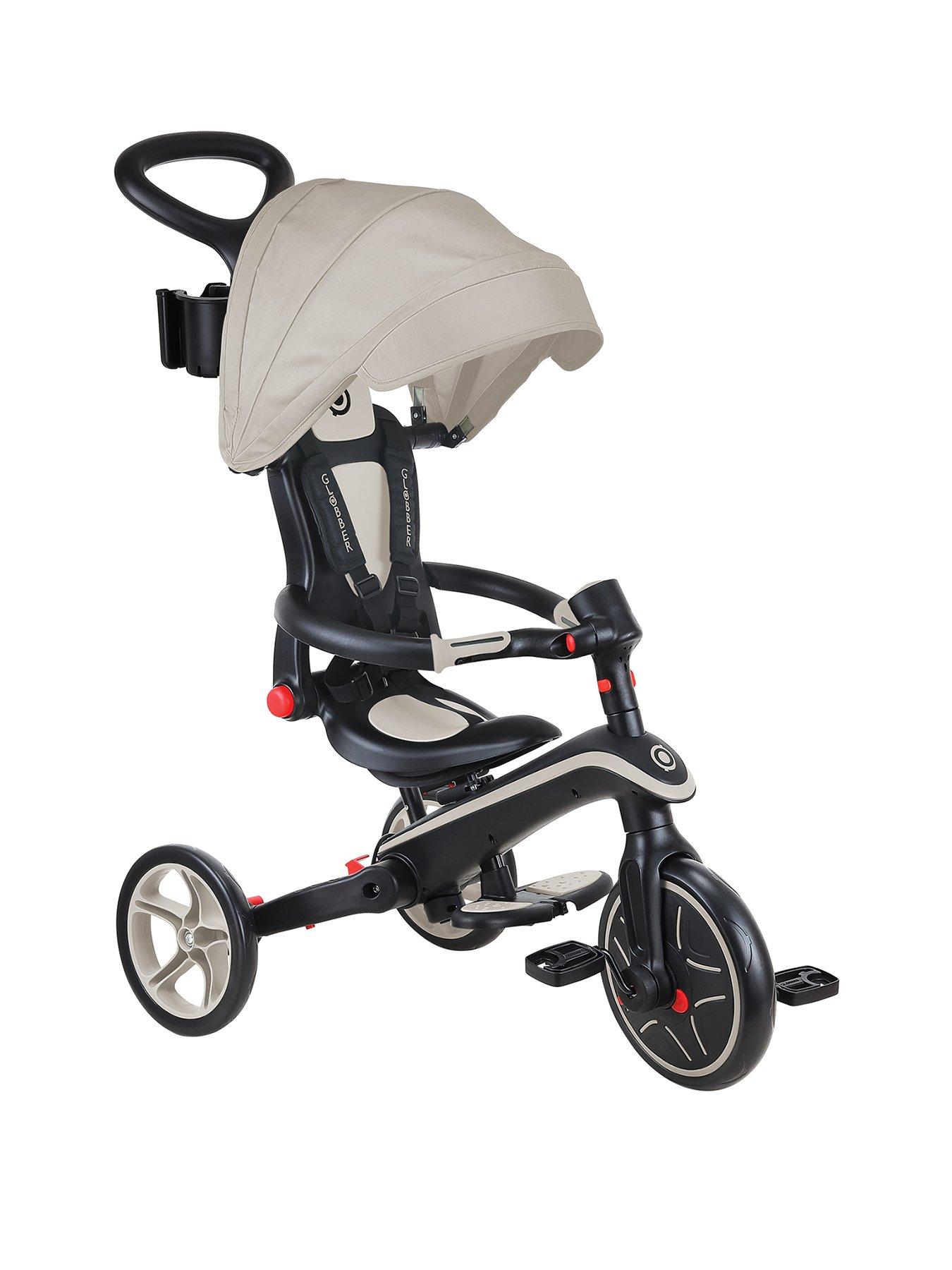 GLOBBER Explorer Trike 4 in 1 Foldable - Taupe
