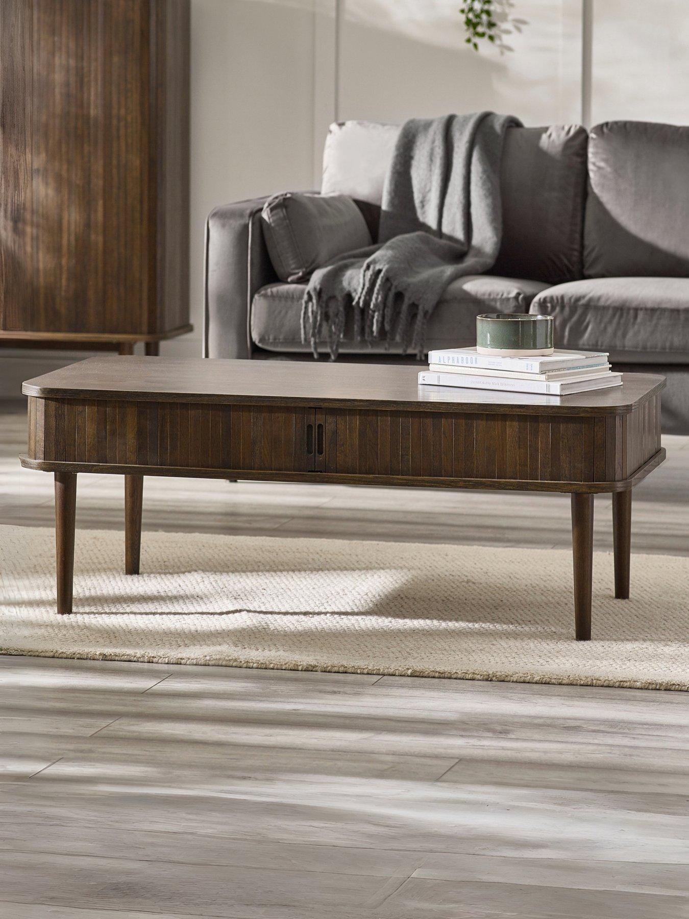 Image 1 of 7 of Julian Bowen Arya Coffee Table - Dark Oak